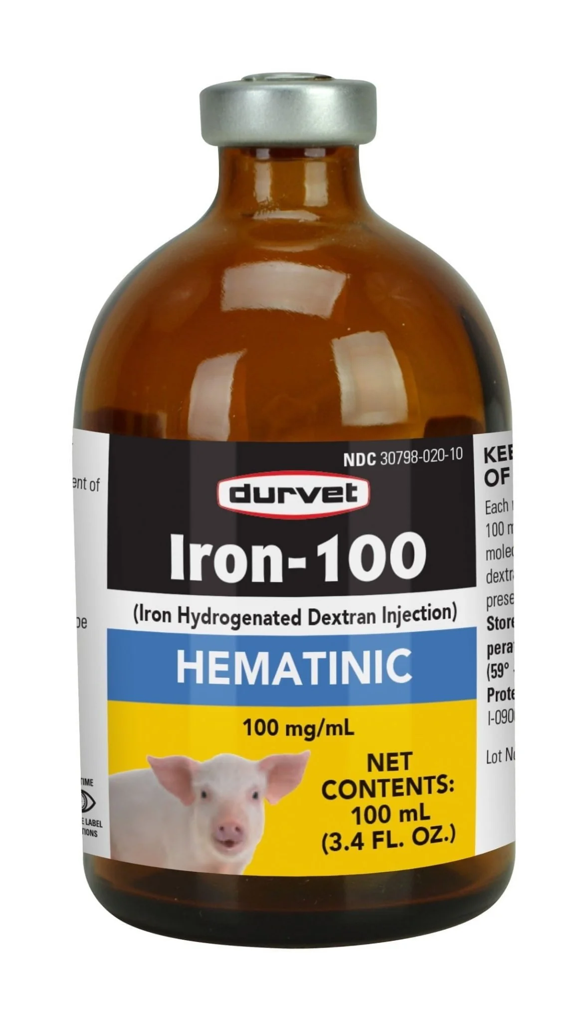 Iron-100 Injection Hydrogenated Dextran, 100 ml