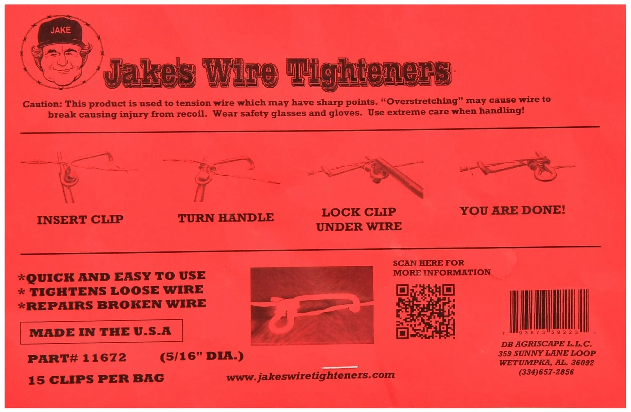 Jake's Wire Tightener Handle for Wire Tightening & Repair - Image 3