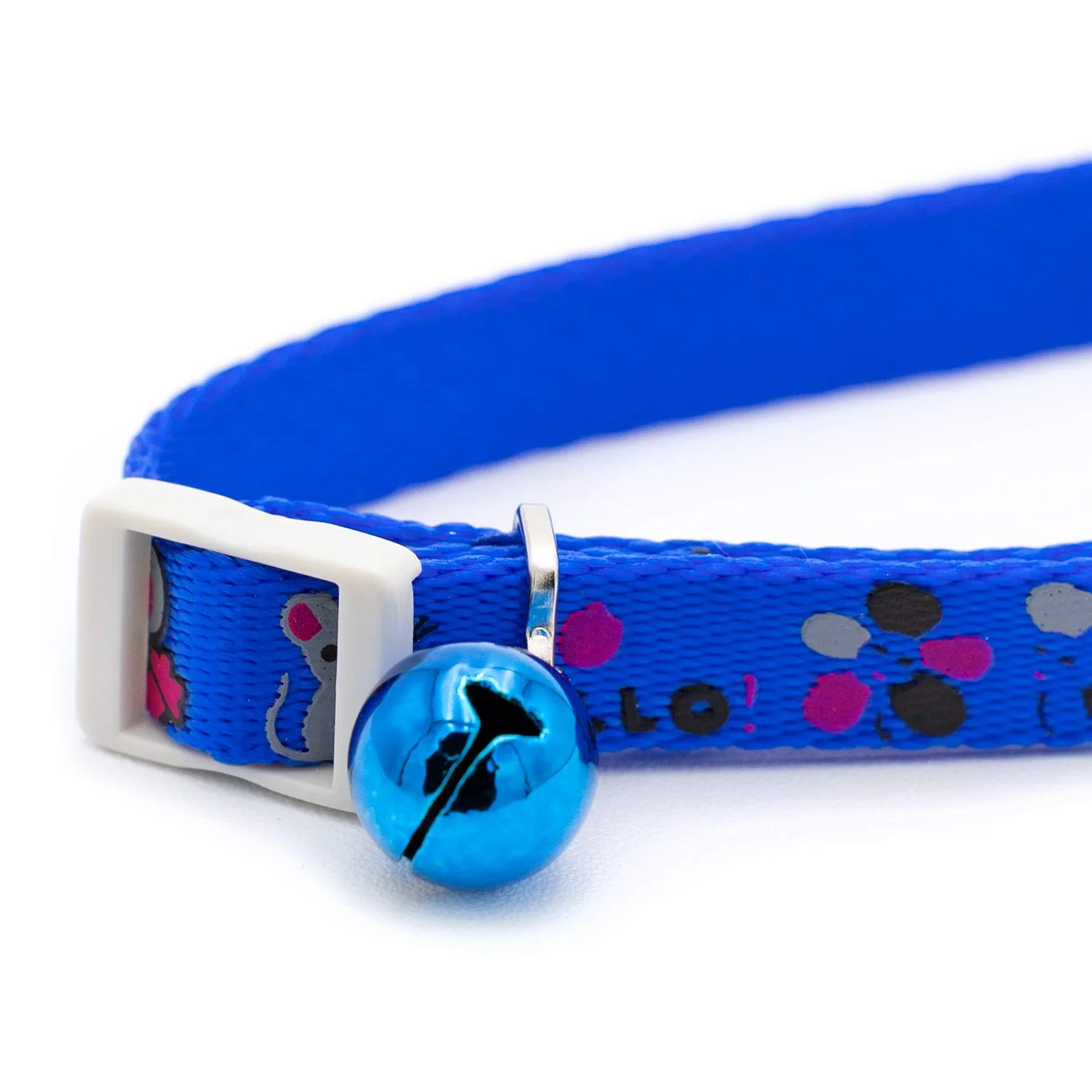 Jeffers Adjustable Breakaway Safety Cat Collar with Bell, 8"-12" - Image 11