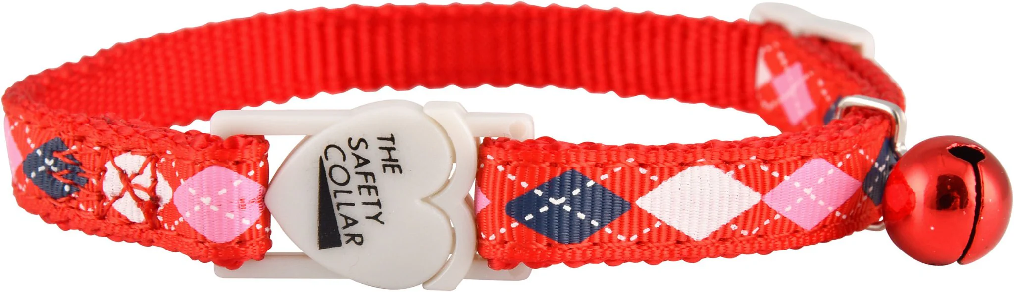 Jeffers Adjustable Breakaway Safety Cat Collar with Bell, 8"-12" - Image 3