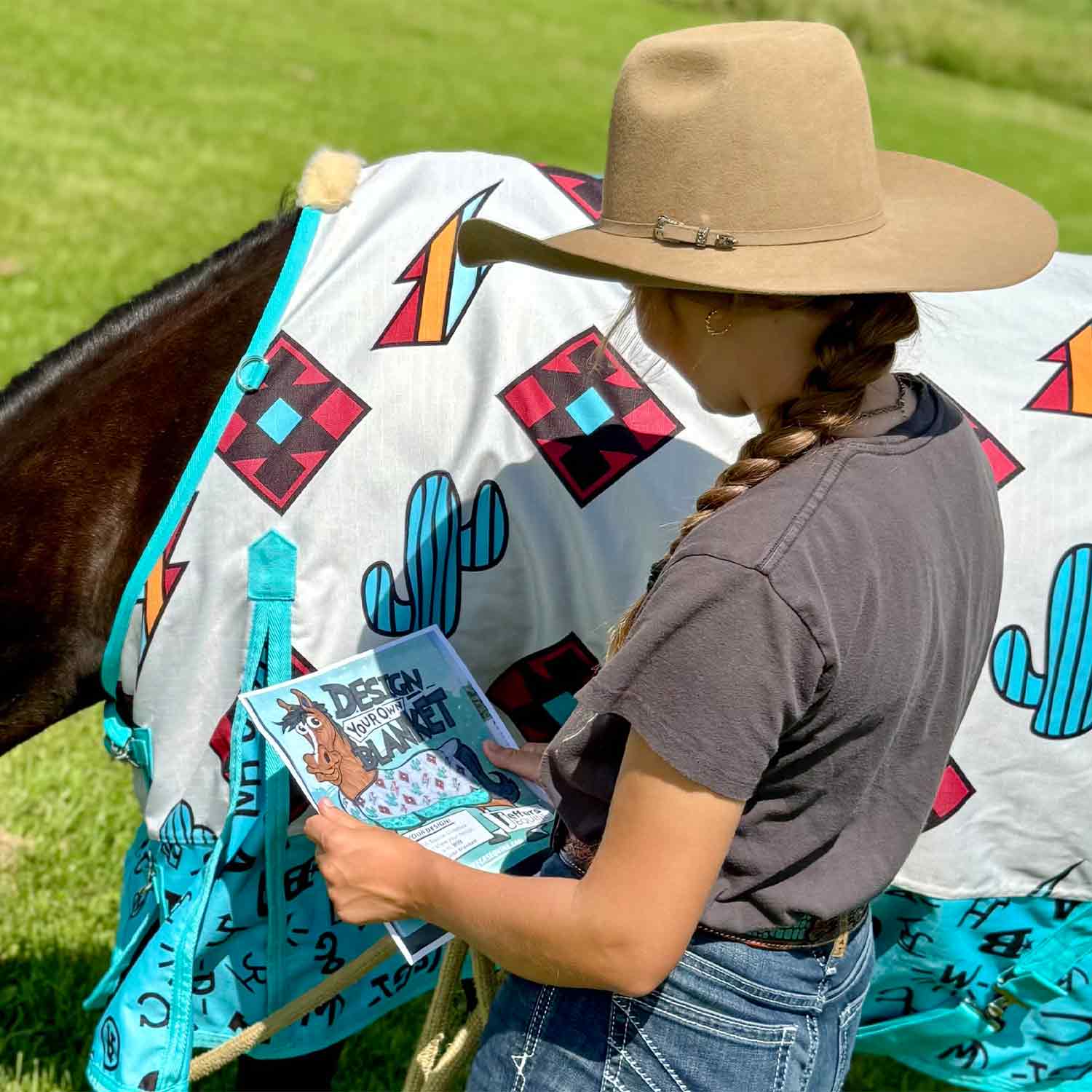 Jeffers Limited Edition "The Avarie" 1200 Denier Economy Plus Standard Neck Horse Turnout Sheet, Waterproof 0g Fill - Image 3