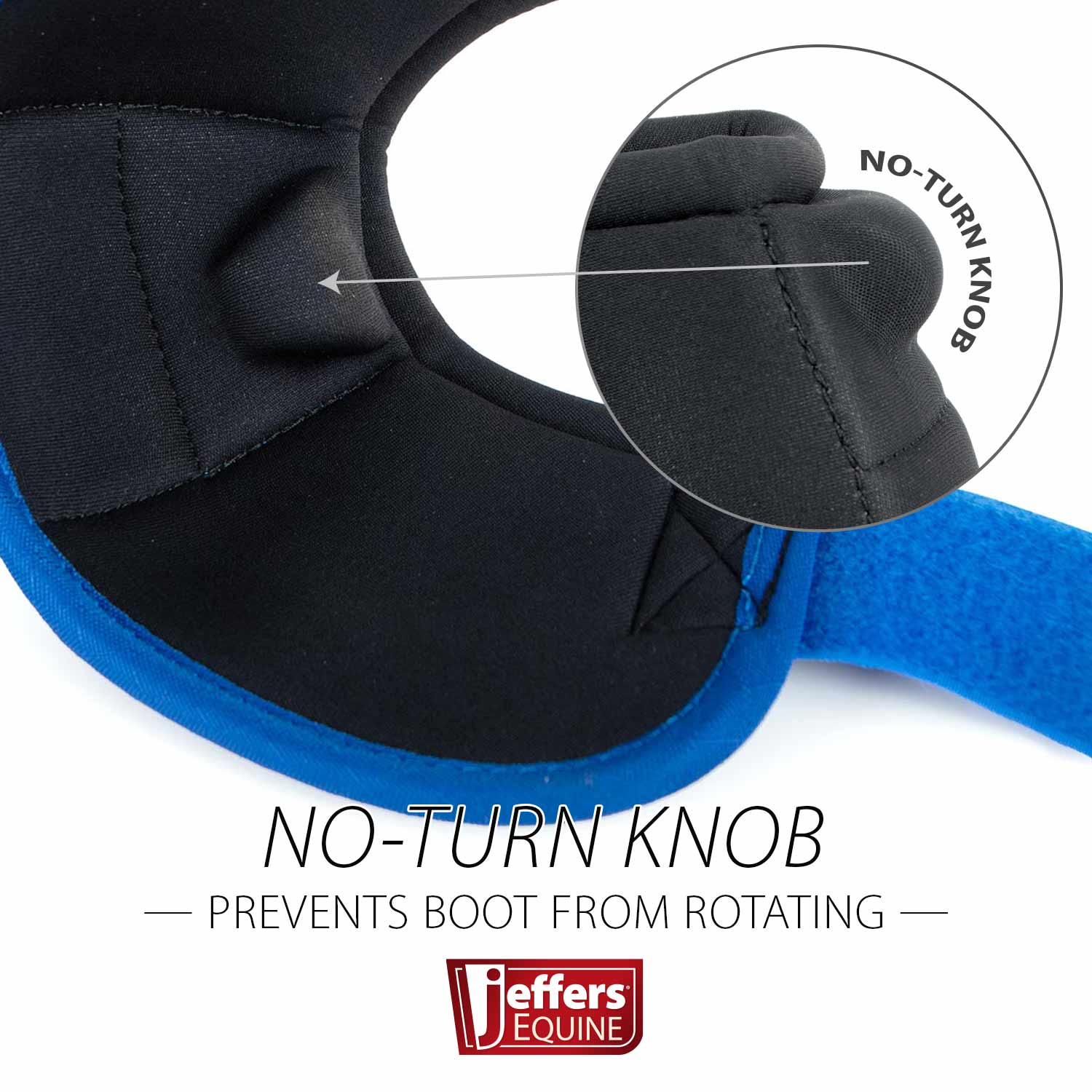 Jeffers No-Turn Bell Boots for Horses, Solid Colors, 2 ct - Image 11