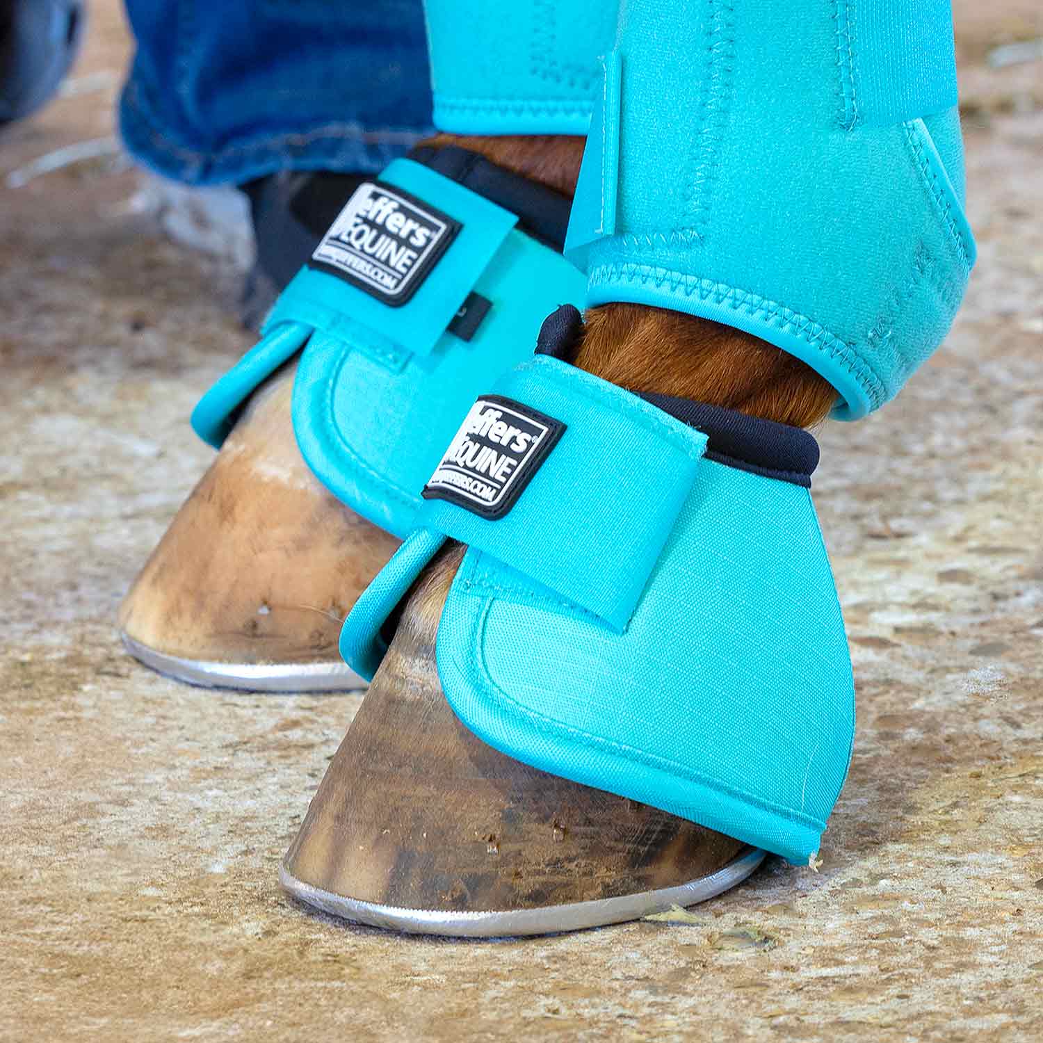 Jeffers No-Turn Bell Boots for Horses, Solid Colors, 2 ct - Image 22