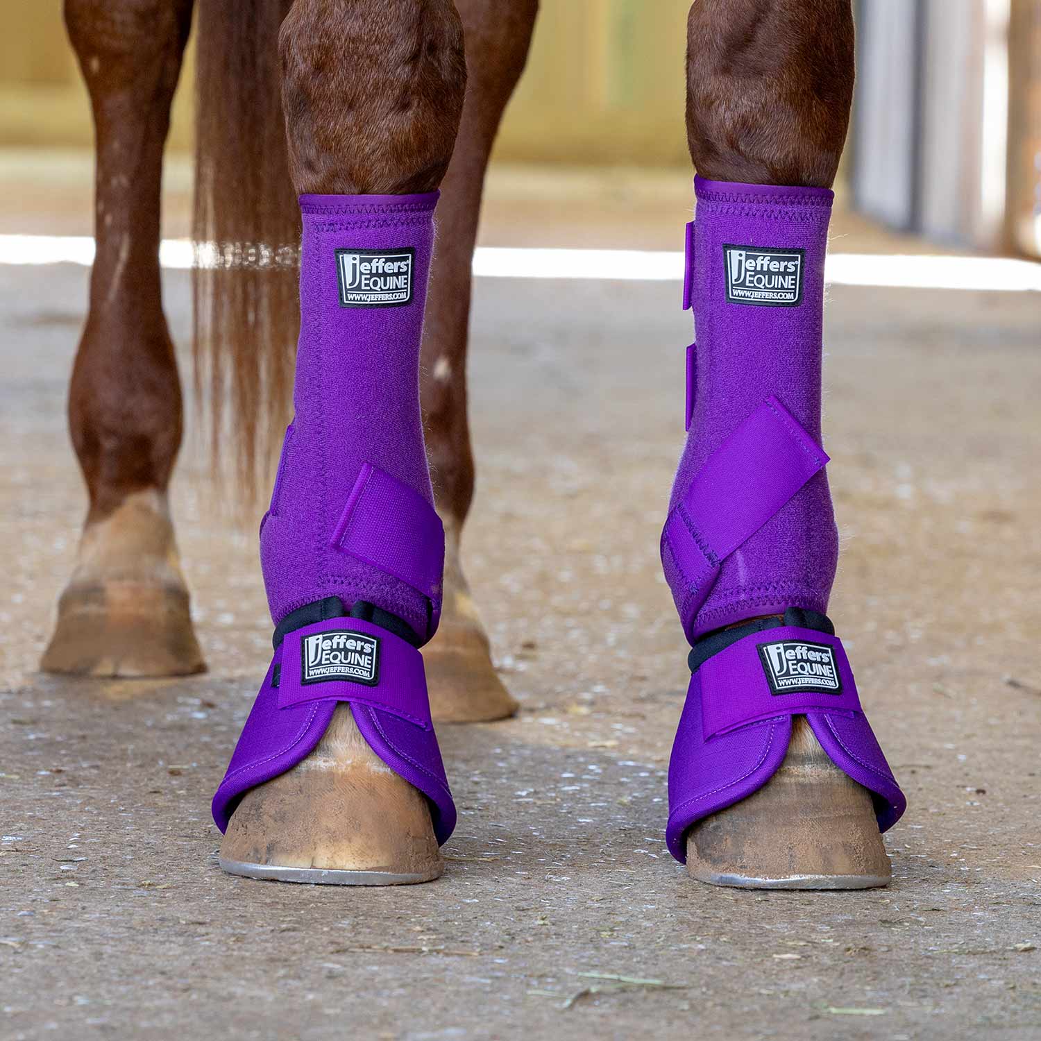 Jeffers Protective Horse Boots, Solid Colors - Image 15