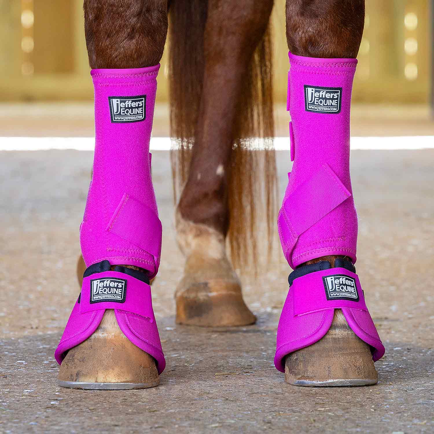 Jeffers Protective Horse Boots, Solid Colors - Image 17