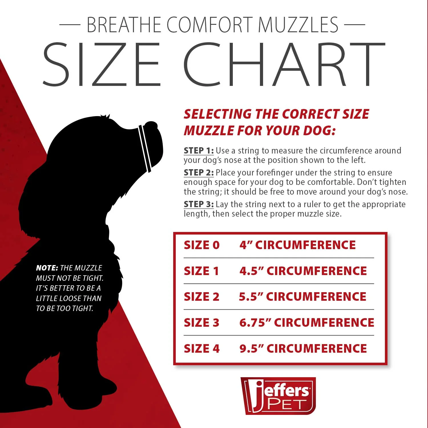 Jeffers Comfort Dog Muzzle with Padded Nose Guard - Image 4