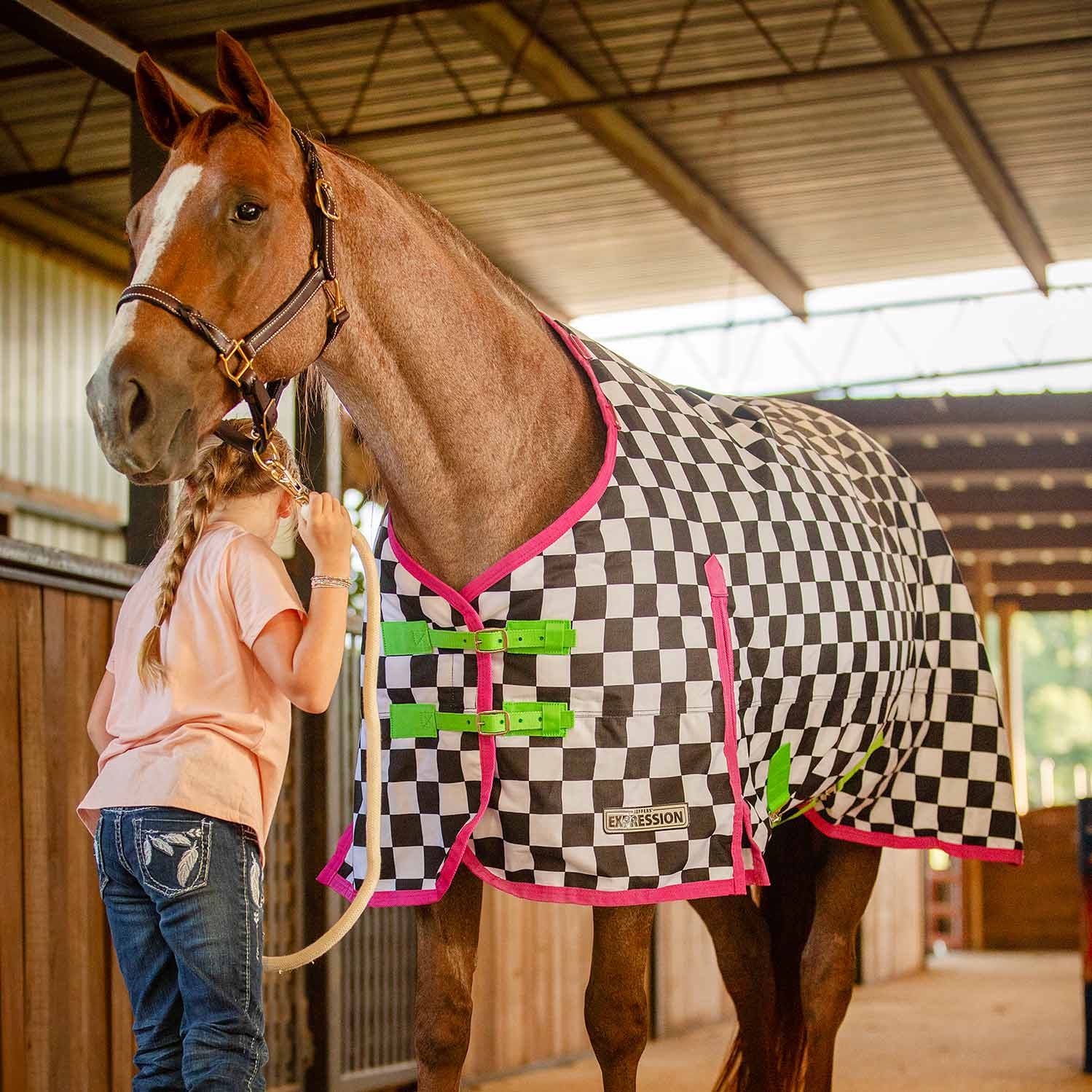 Jeffers Expression 1200 Denier Standard Neck Horse Turnout Sheet, 0 Gram - Image 16
