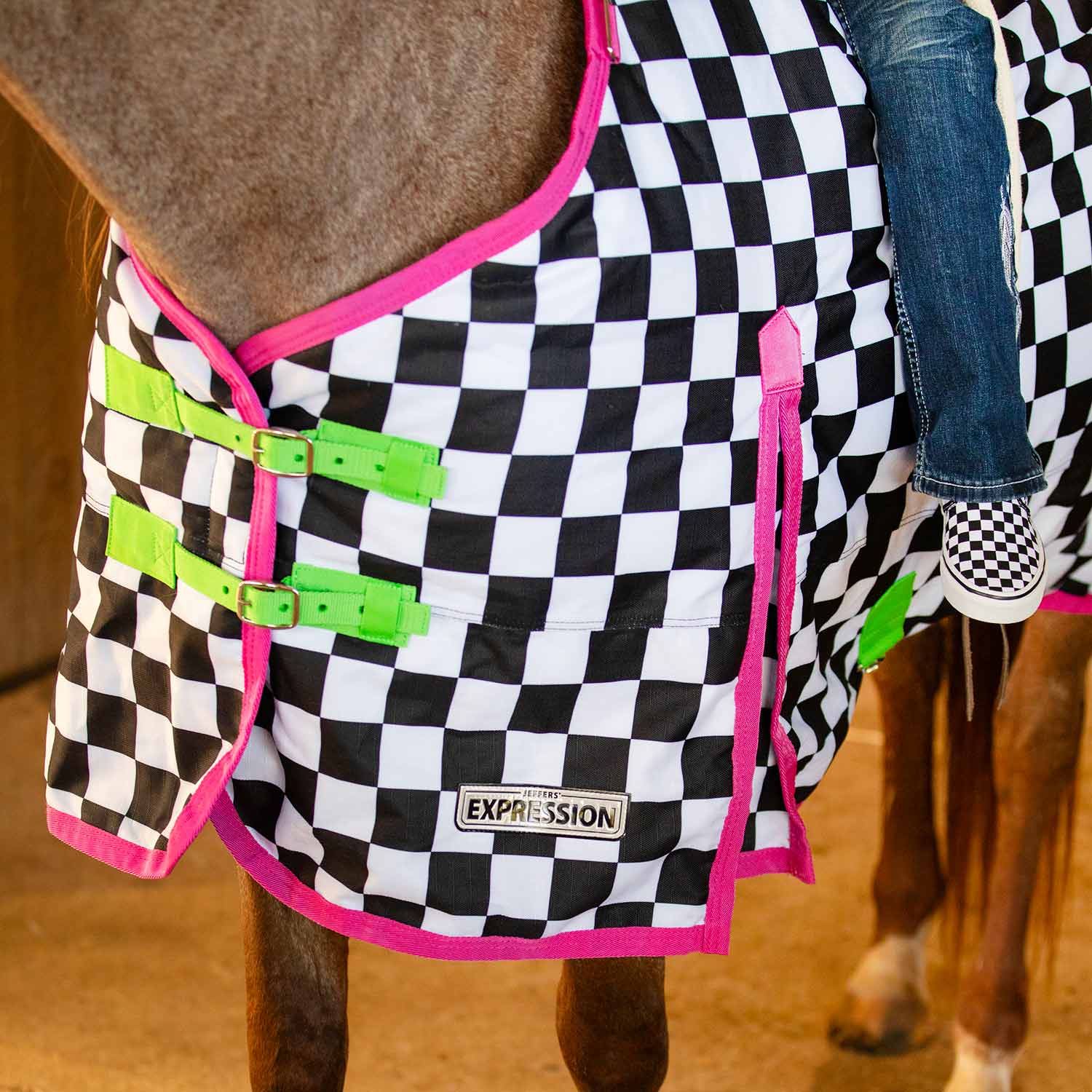 Jeffers Expression 1200 Denier Standard Neck Horse Turnout Sheet, 0 Gram - Image 19