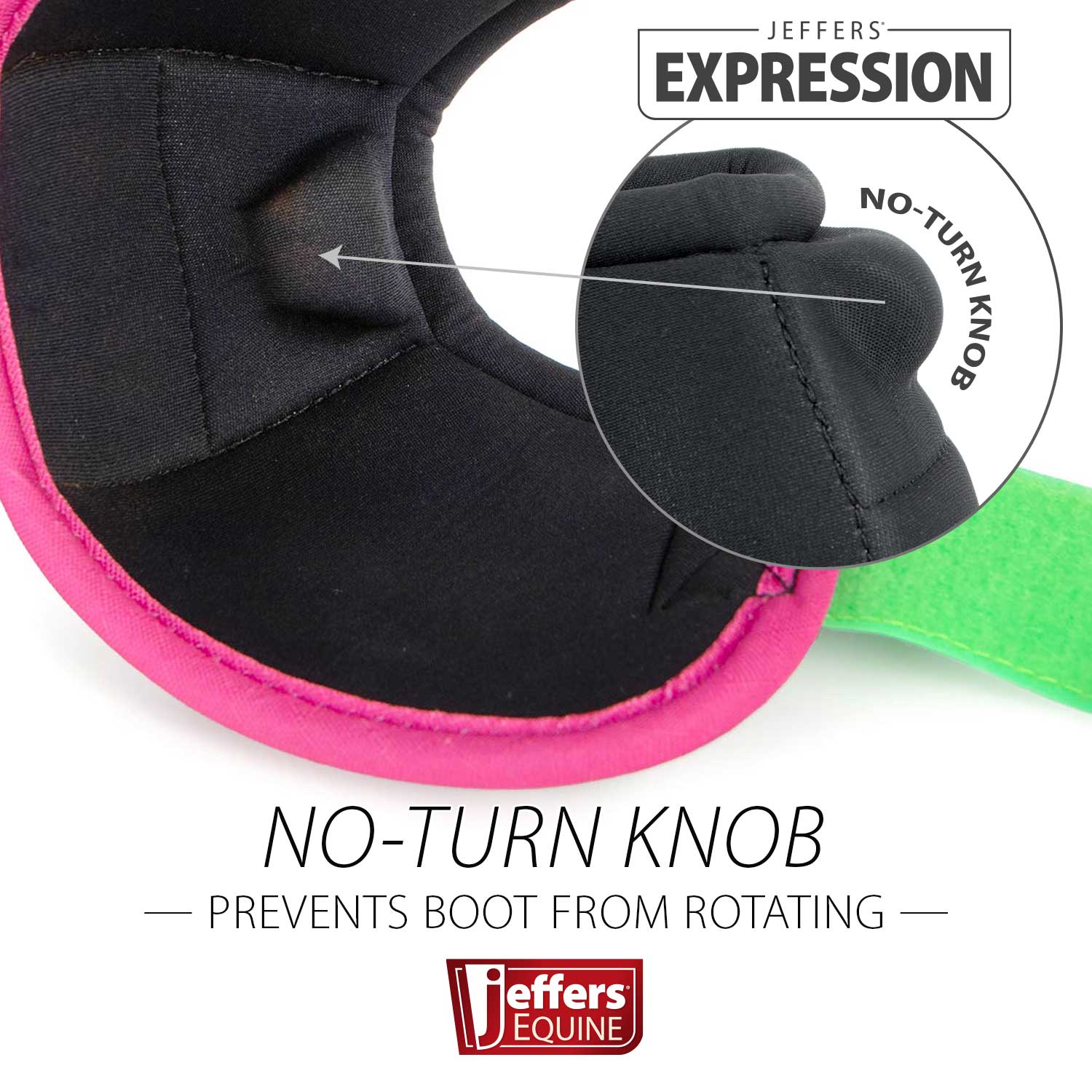 Jeffers Expression No-Turn Bell Boots for Horses, Pair - Image 10