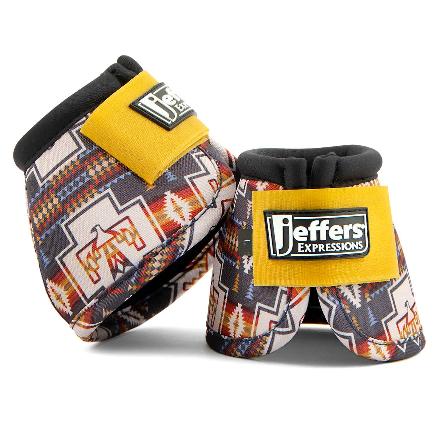 Jeffers Expression No-Turn Bell Boots for Horses, Pair - Image 19