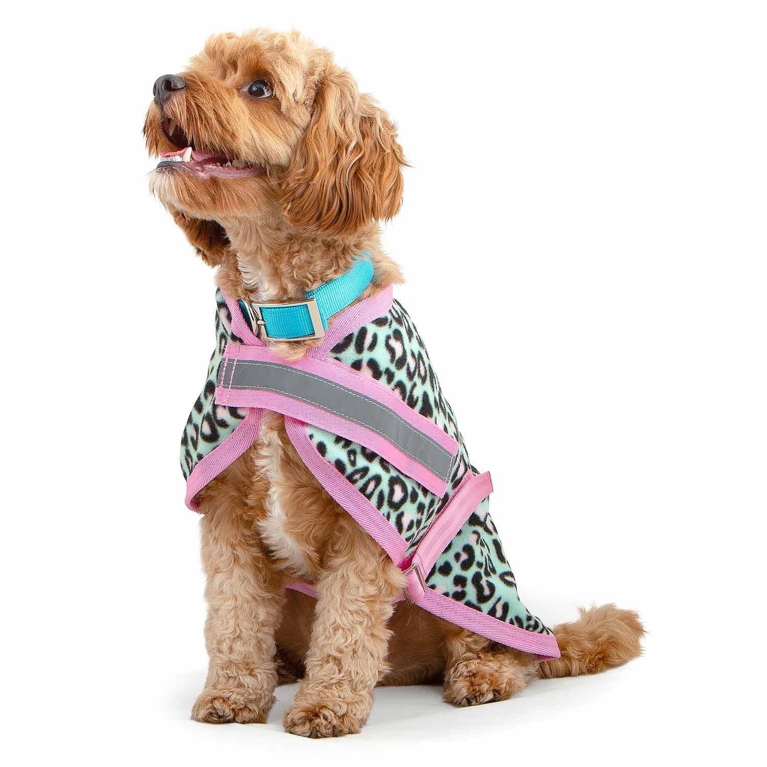 Jeffers Expression Moisture-Wicking Fleece Dog Coat - Image 6