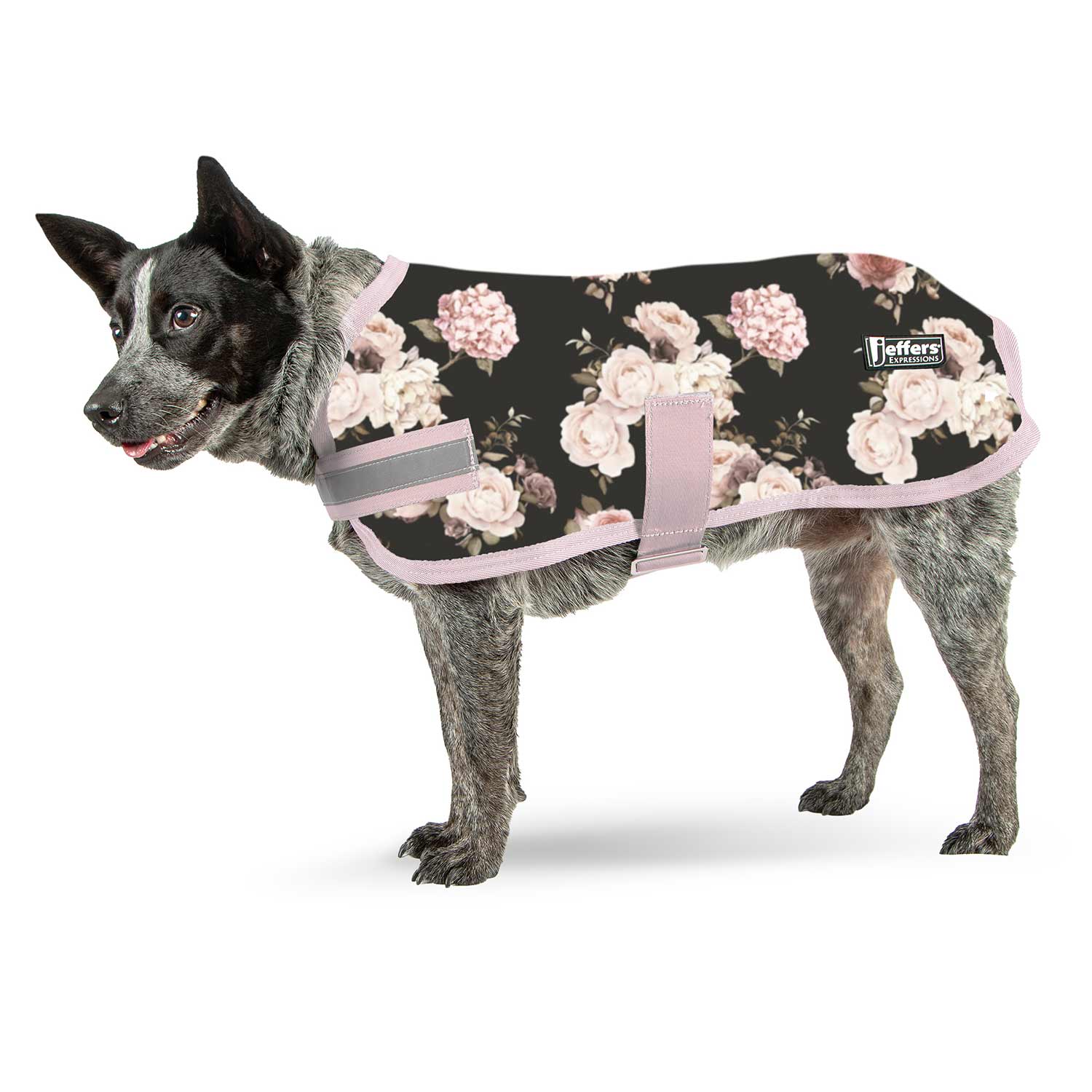 Jeffers Expression Moisture-Wicking Fleece Dog Coat - Image 9