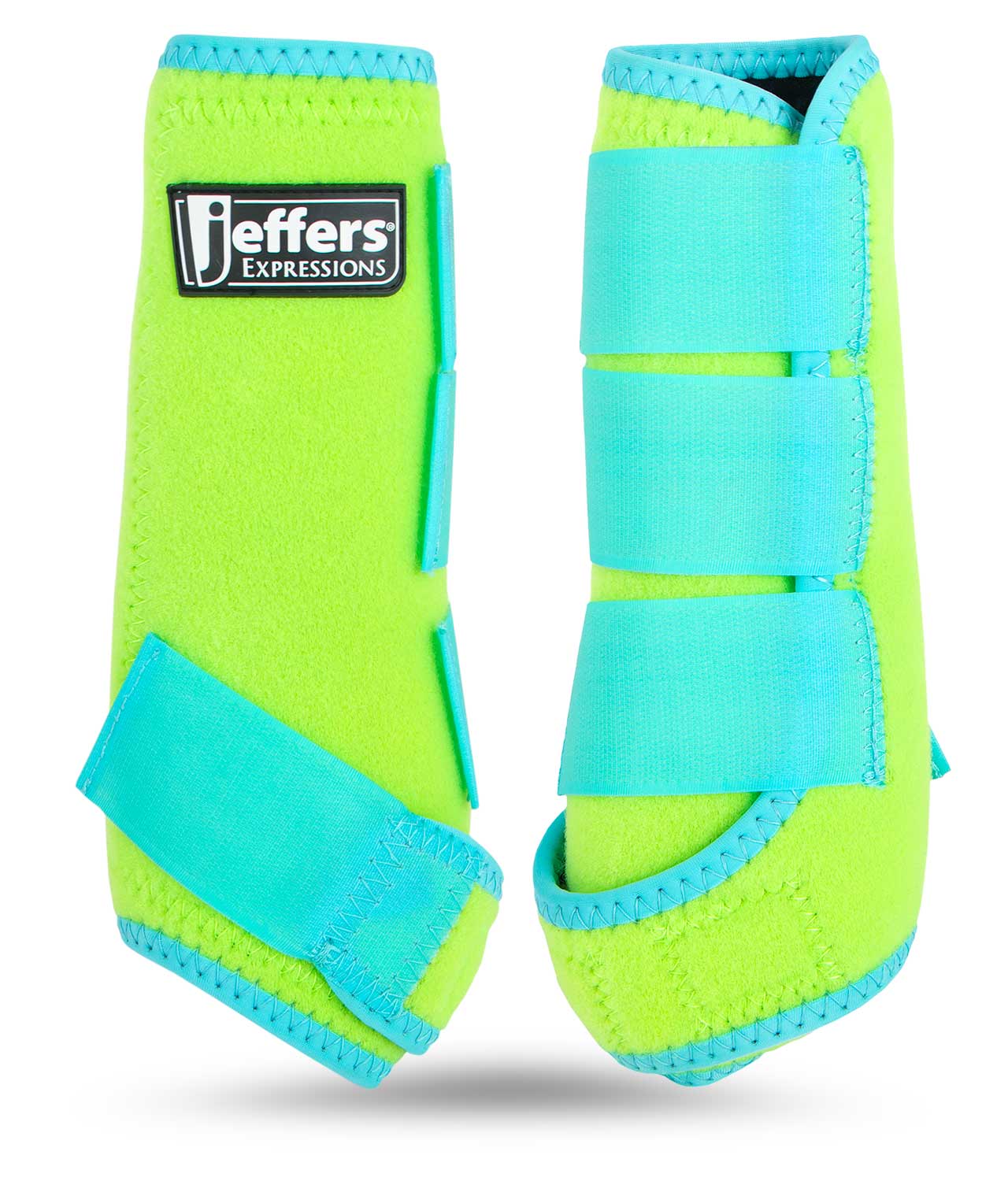 Jeffers Expression Neon Protective Boots for Horses - Image 7