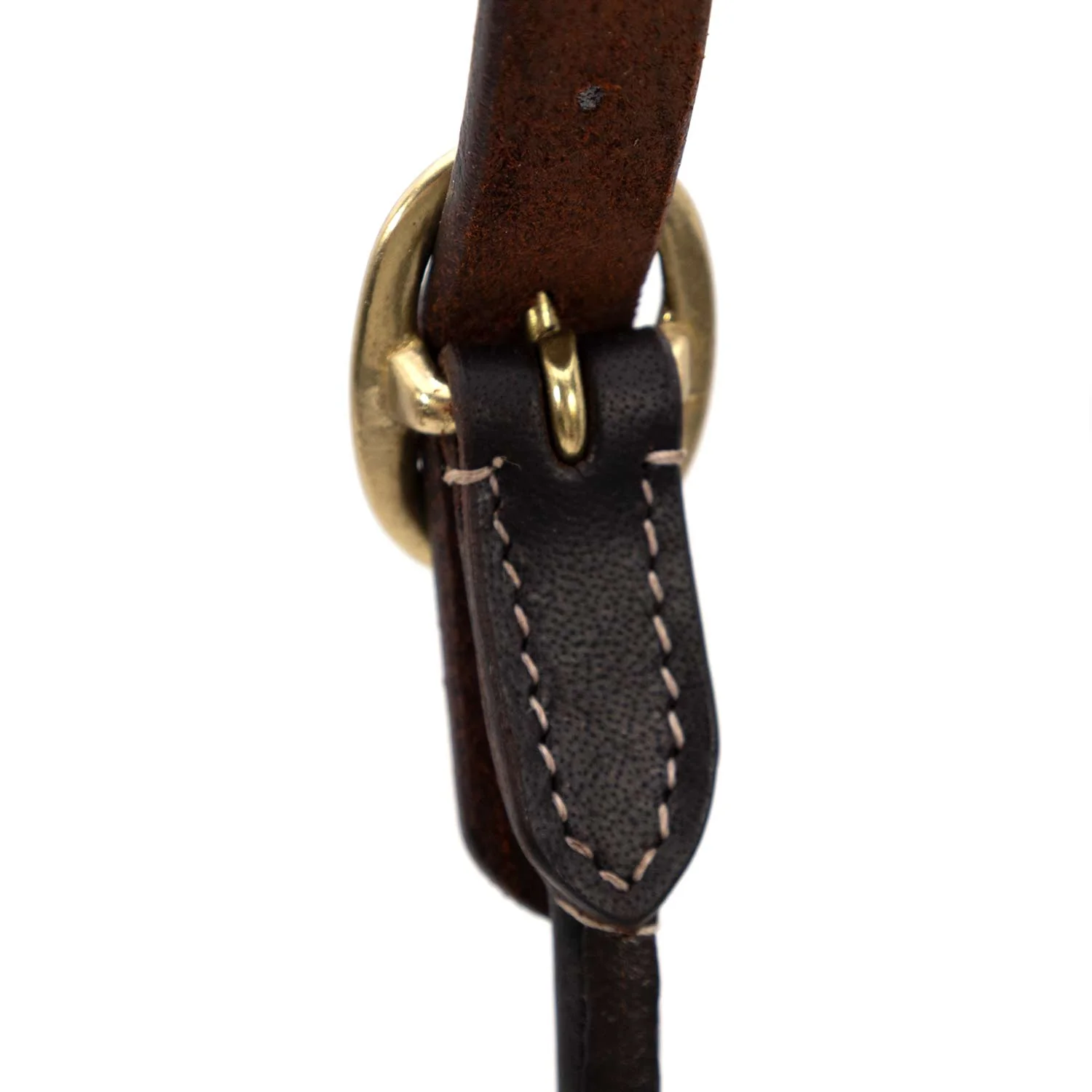 Jeffers Harness Leather Show Halter for Cattle – Includes Lead & Brass Chain - Image 2