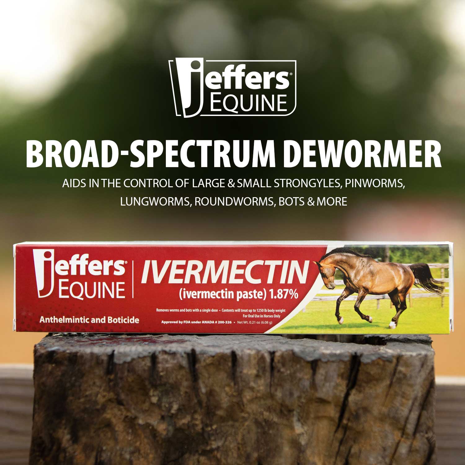 Jeffers IverPro 2 Pack Horse Dewormer Paste with Probiotic Gel, Ivermectin 1.87% Equine Parasite Control & Digestive Support - Image 3