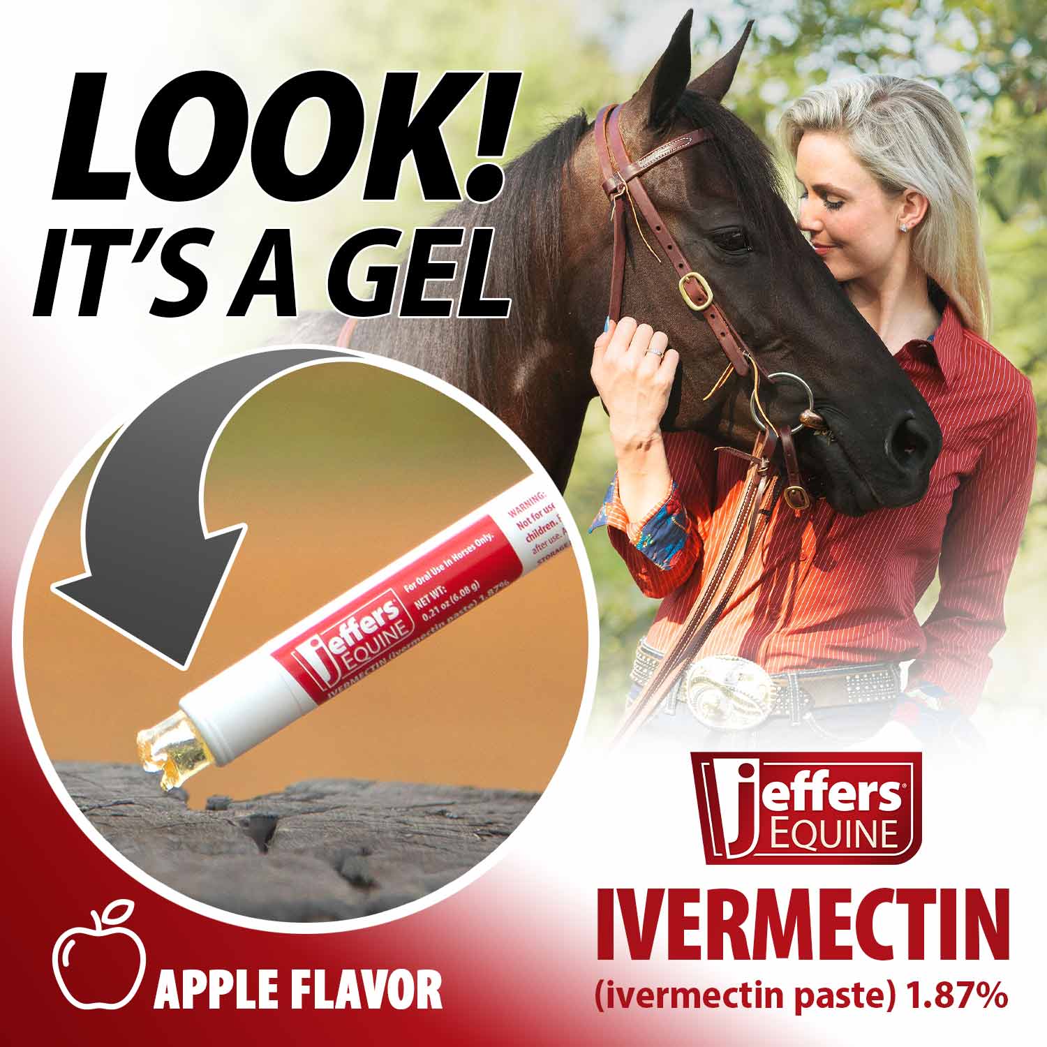 Jeffers IverPro 2 Pack Horse Dewormer Paste with Probiotic Gel, Ivermectin 1.87% Equine Parasite Control & Digestive Support - Image 5