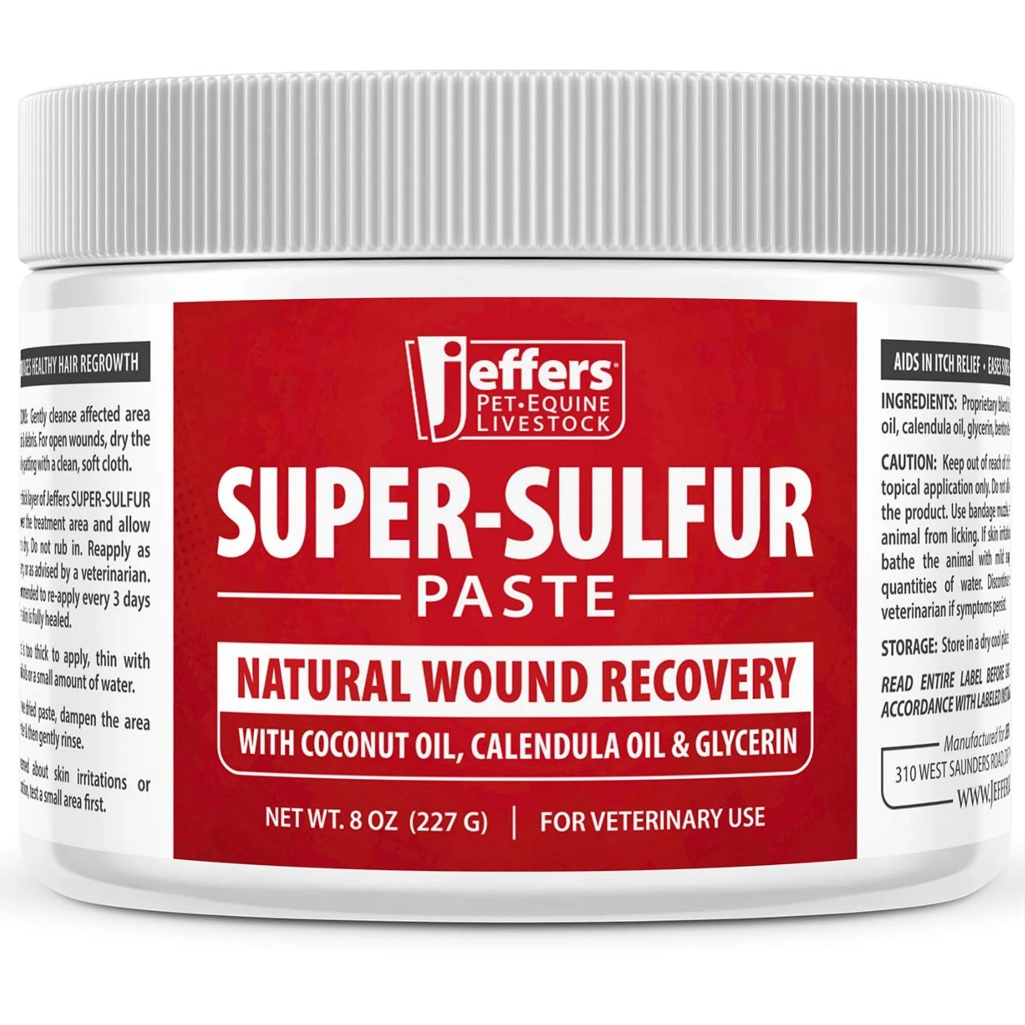 Jeffers Super-Sulfur Skin & Wound Healing Paste for Pets, Horses, & Livestock - Image 6