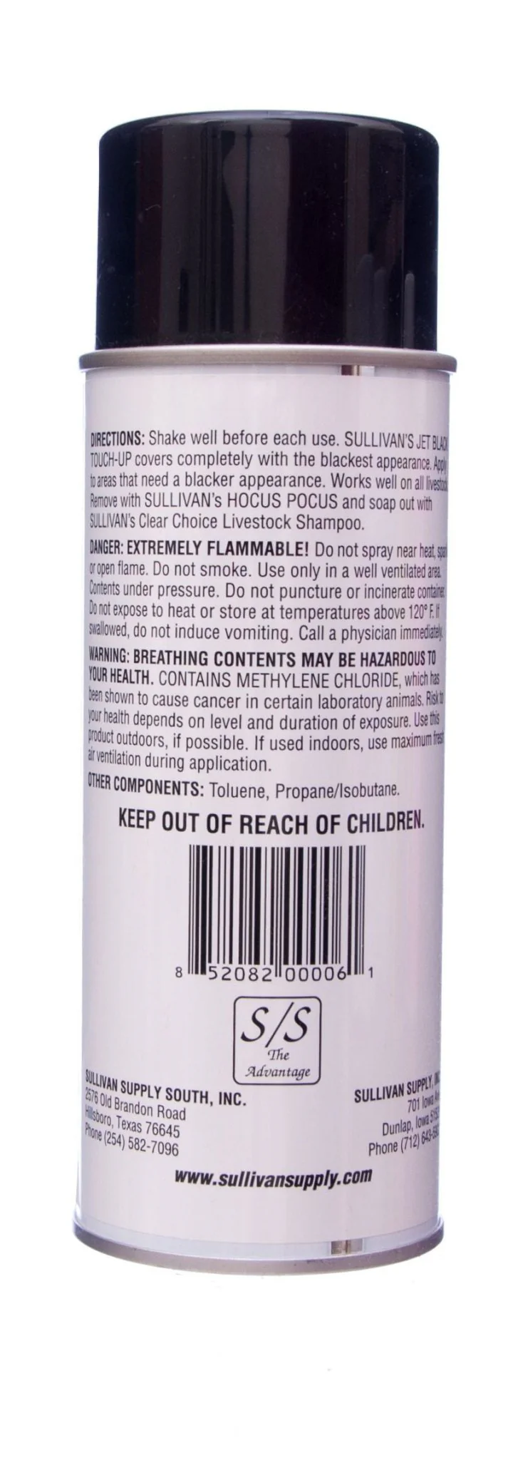 Sullivan's Jet Black Touch-Up, 14 oz - Image 2