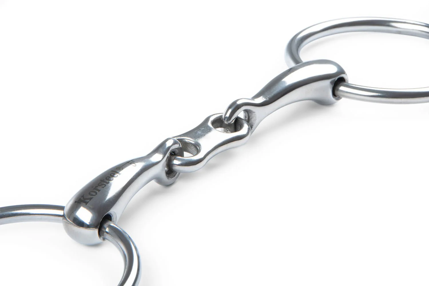 JP Korsteel French Link Loose Ring Snaffle Bit - Image 2