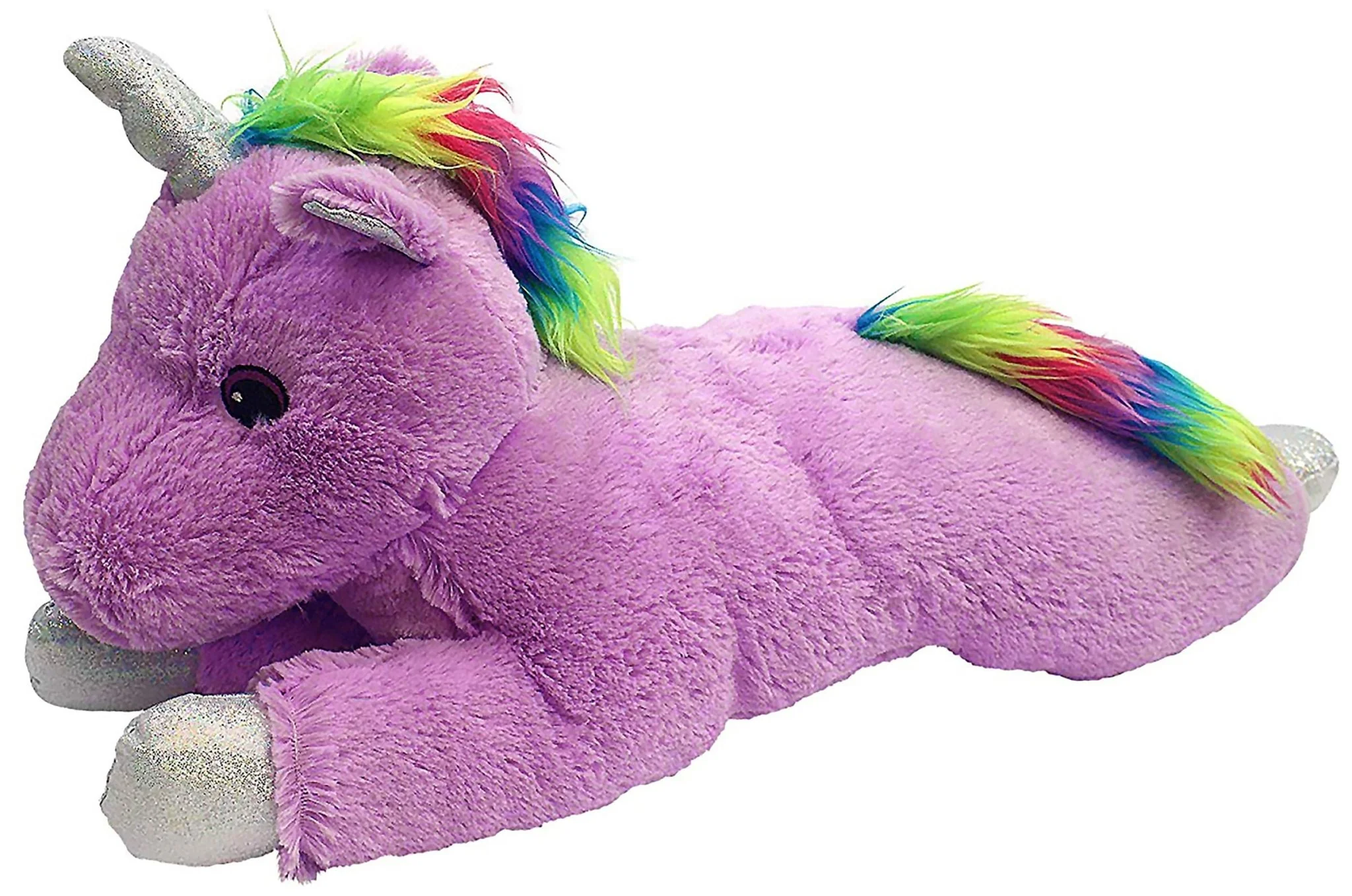 Jumbo Unicorn Plush Dog Toy, 24"L (assorted) - Image 6