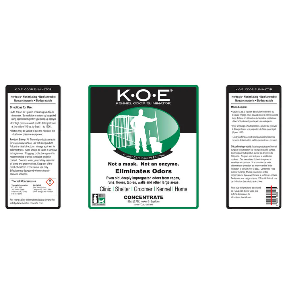 K.O.E. Kennel Odor Eliminator Concentrate - Image 8