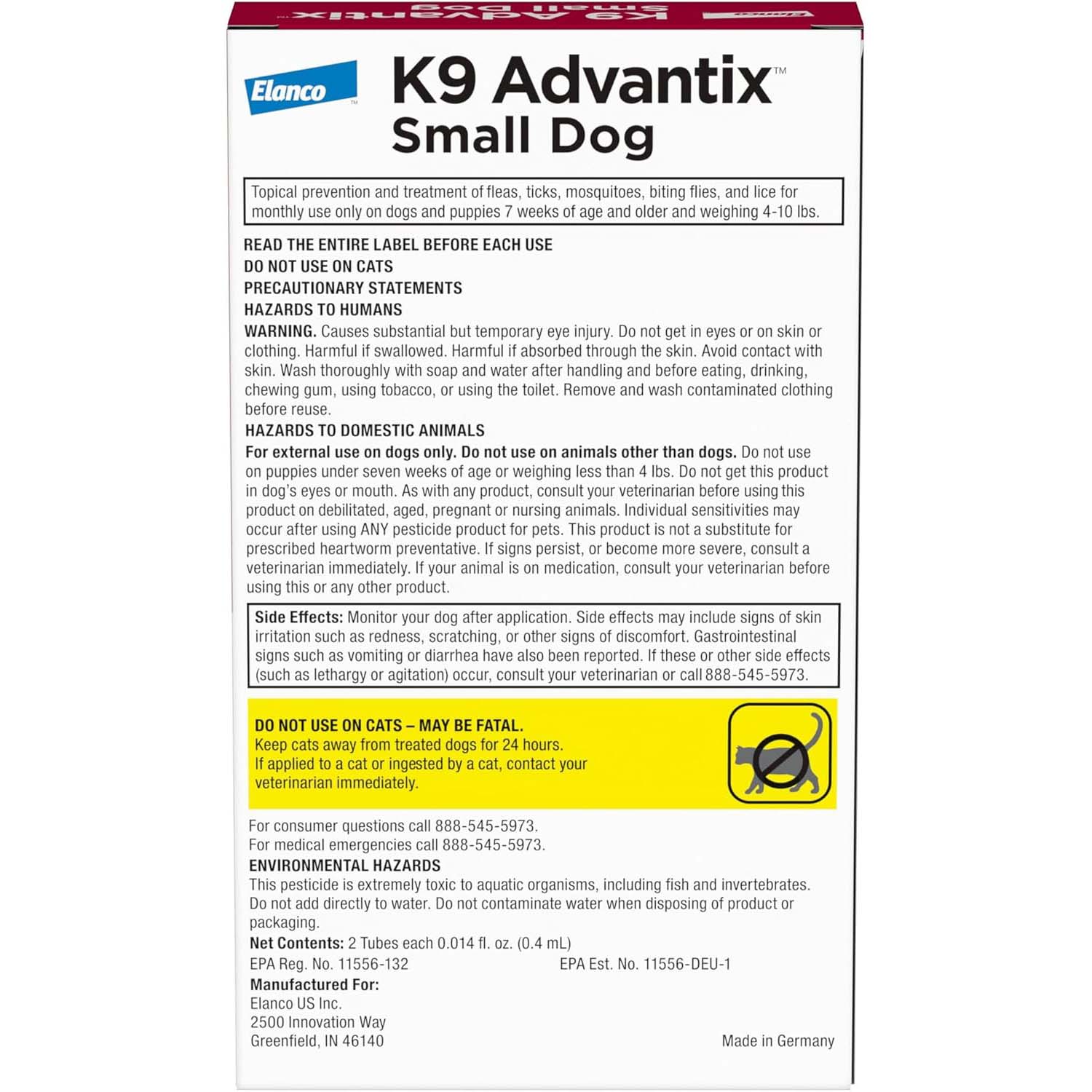 K9 Advantix Topical Flea Treatment for Dogs, 2 pk - Image 13