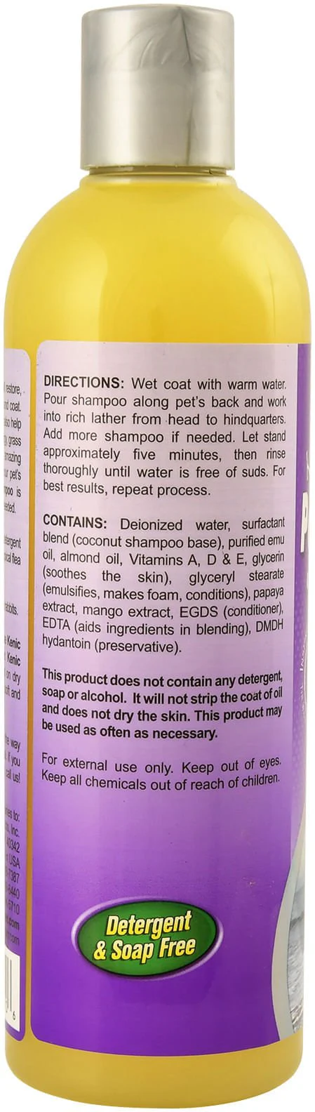 Kenic Kalaya Emu Oil Pet Shampoo - Image 2