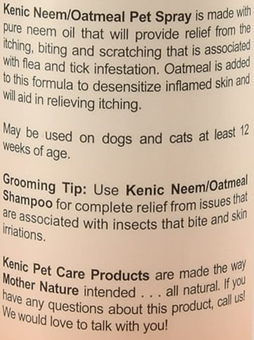Kenic Neem/Oatmeal Anti-Itch Spray - Image 3