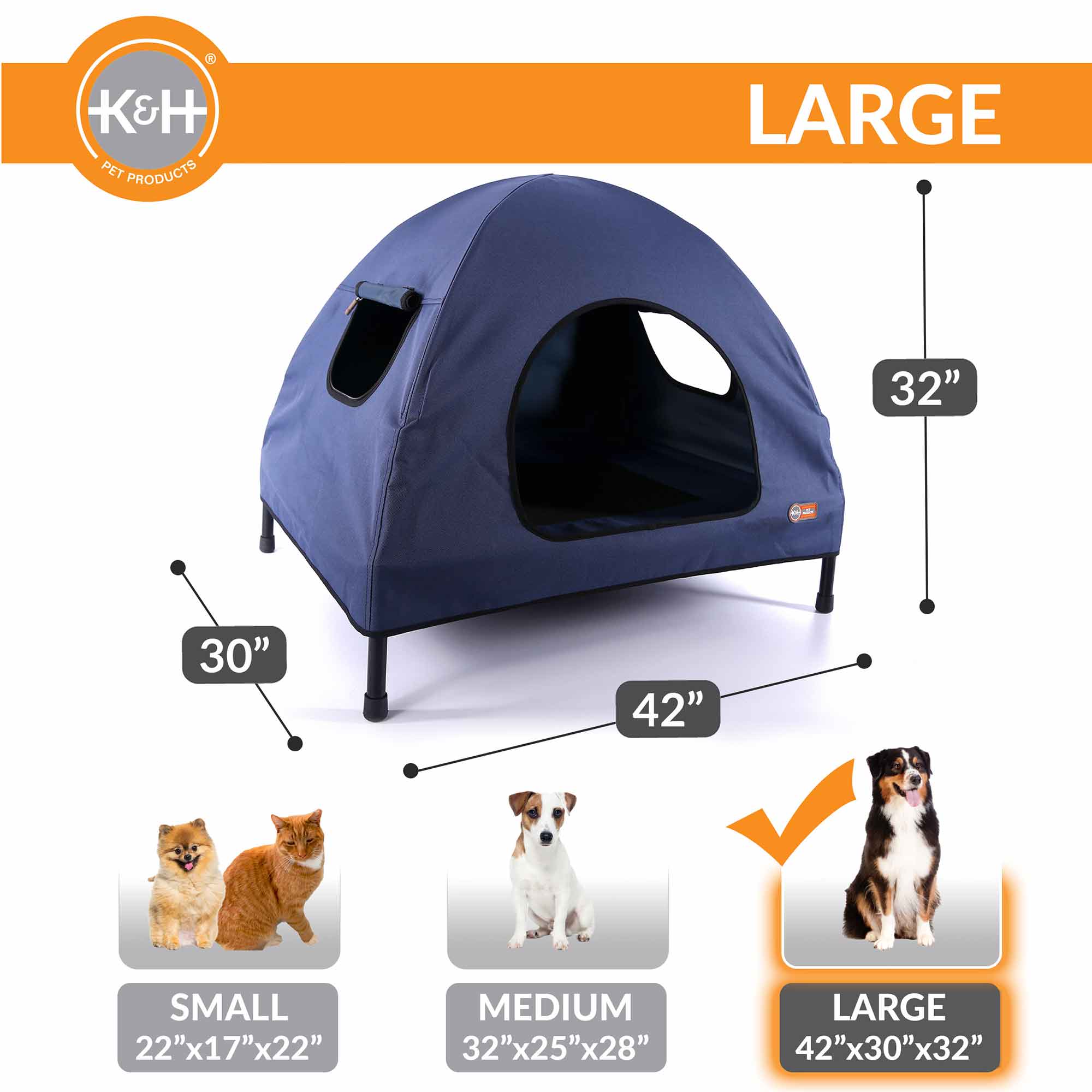 K&H Pet Products Original Pet Cot House - Image 2