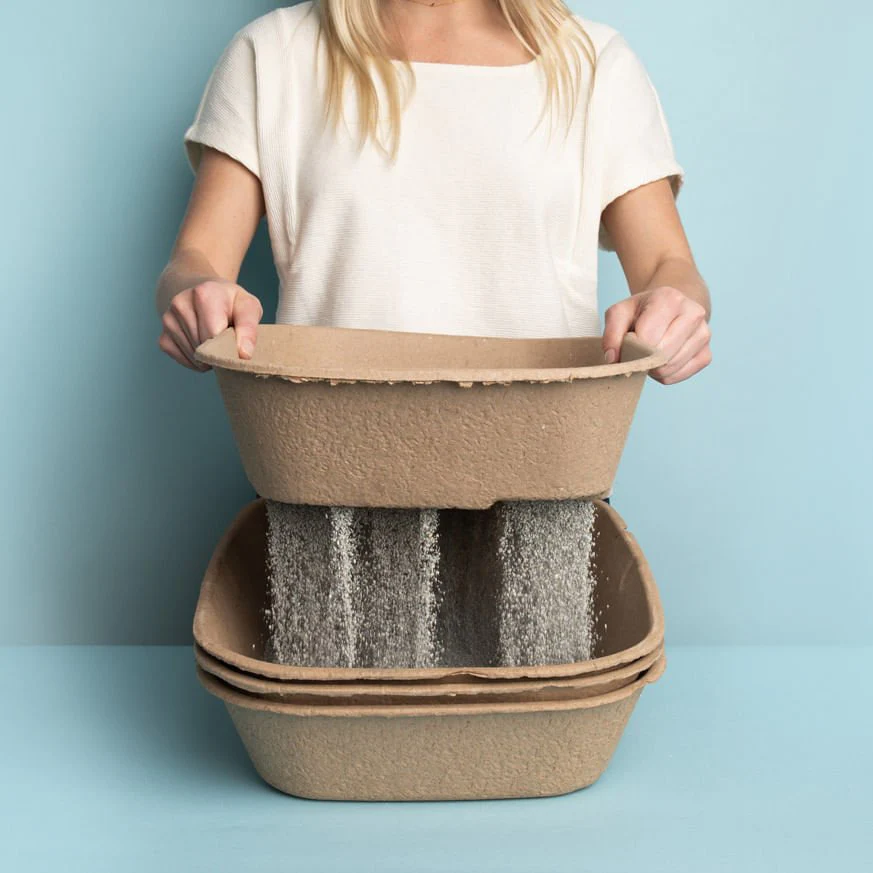 Kitty Sift Disposable Cat Litter Box & Sifting Liners Set - Image 2