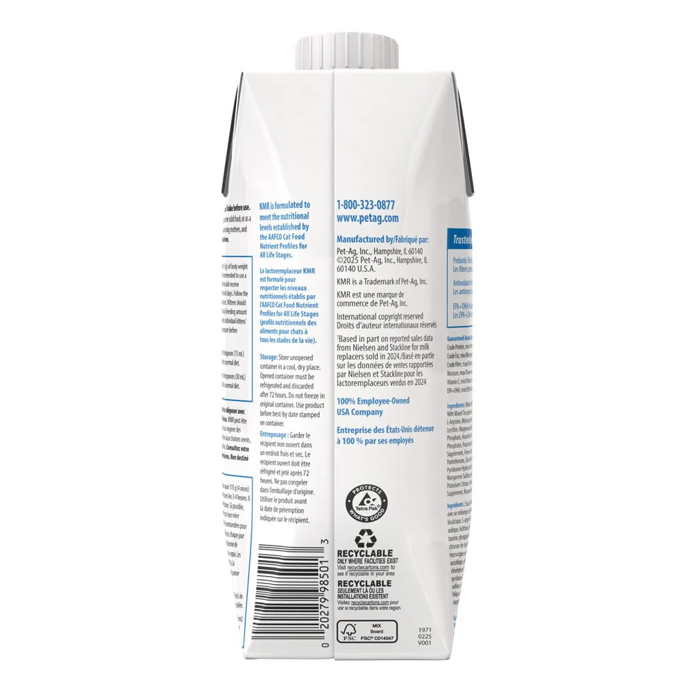 PetAg KMR Kitten Milk Replacer Liquid Supplement, Ready-to-Feed Formula with Vitamins - Image 2