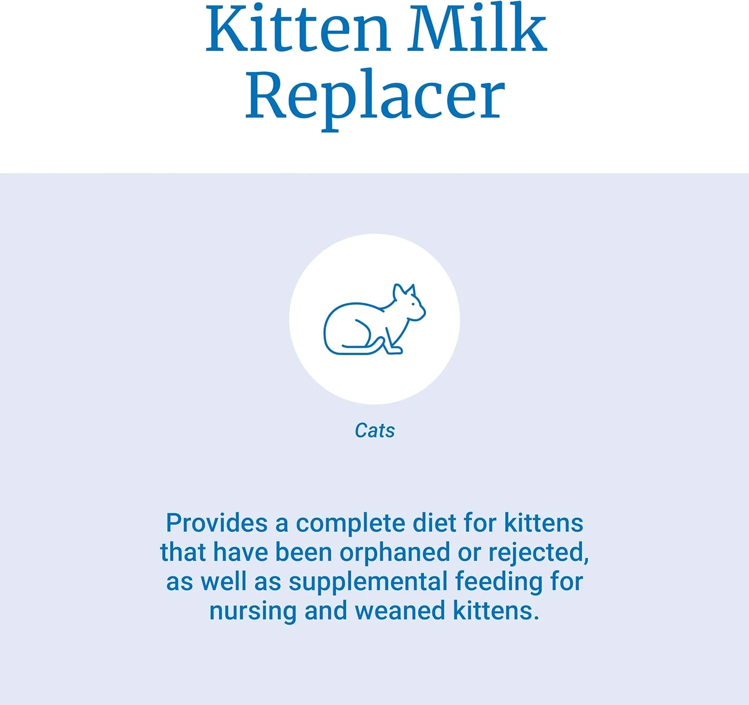 KMR Kitten Milk Replacer Powder – Easy-to-Mix Formula for Newborn Kittens & Adult Cats Needing Supplemental Feeding - Image 3