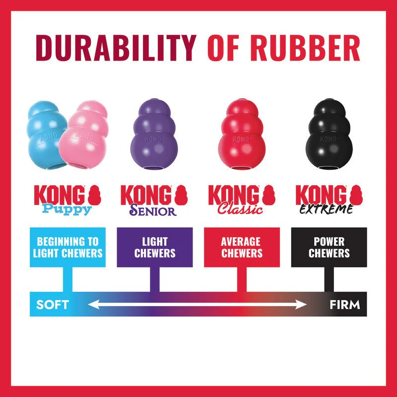 KONG Goodie Bone Rubber Dog Chew Toy, Medium - Image 6