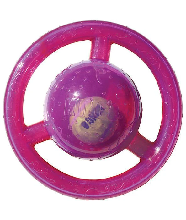 KONG Jumbler Disc Squeaker Dog Toy - Image 2