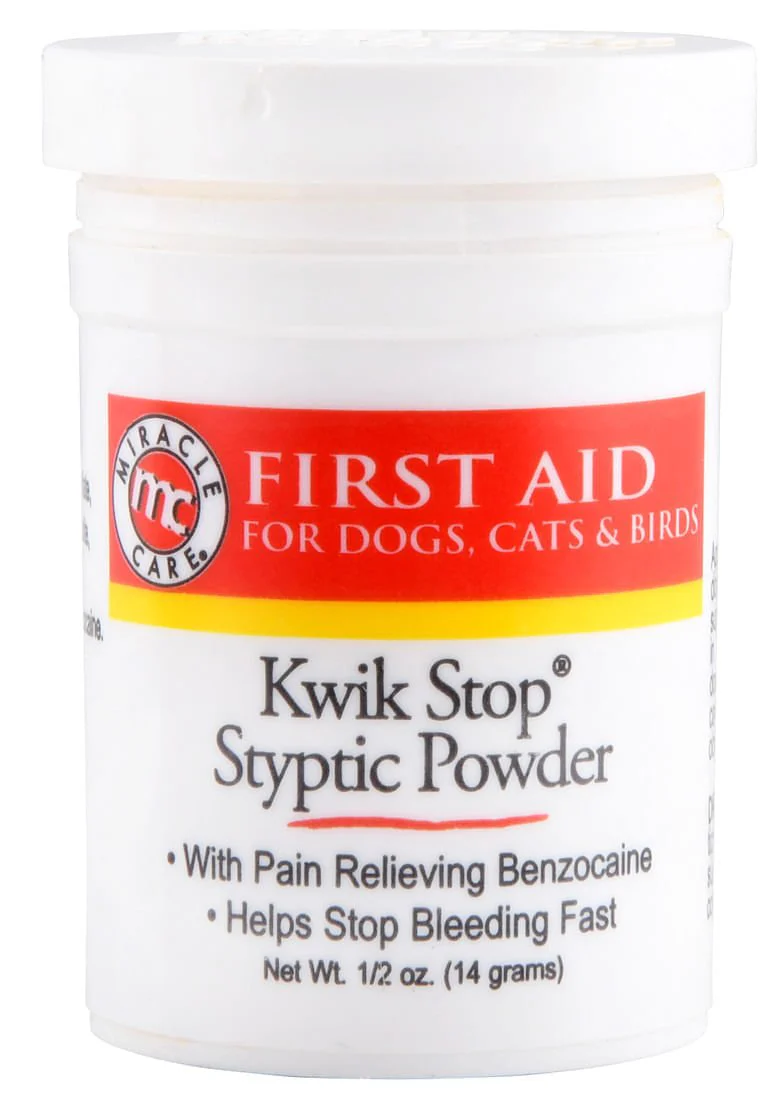 Kwik Stop Styptic Powder for Dogs, Cats, & Birds - Image 4