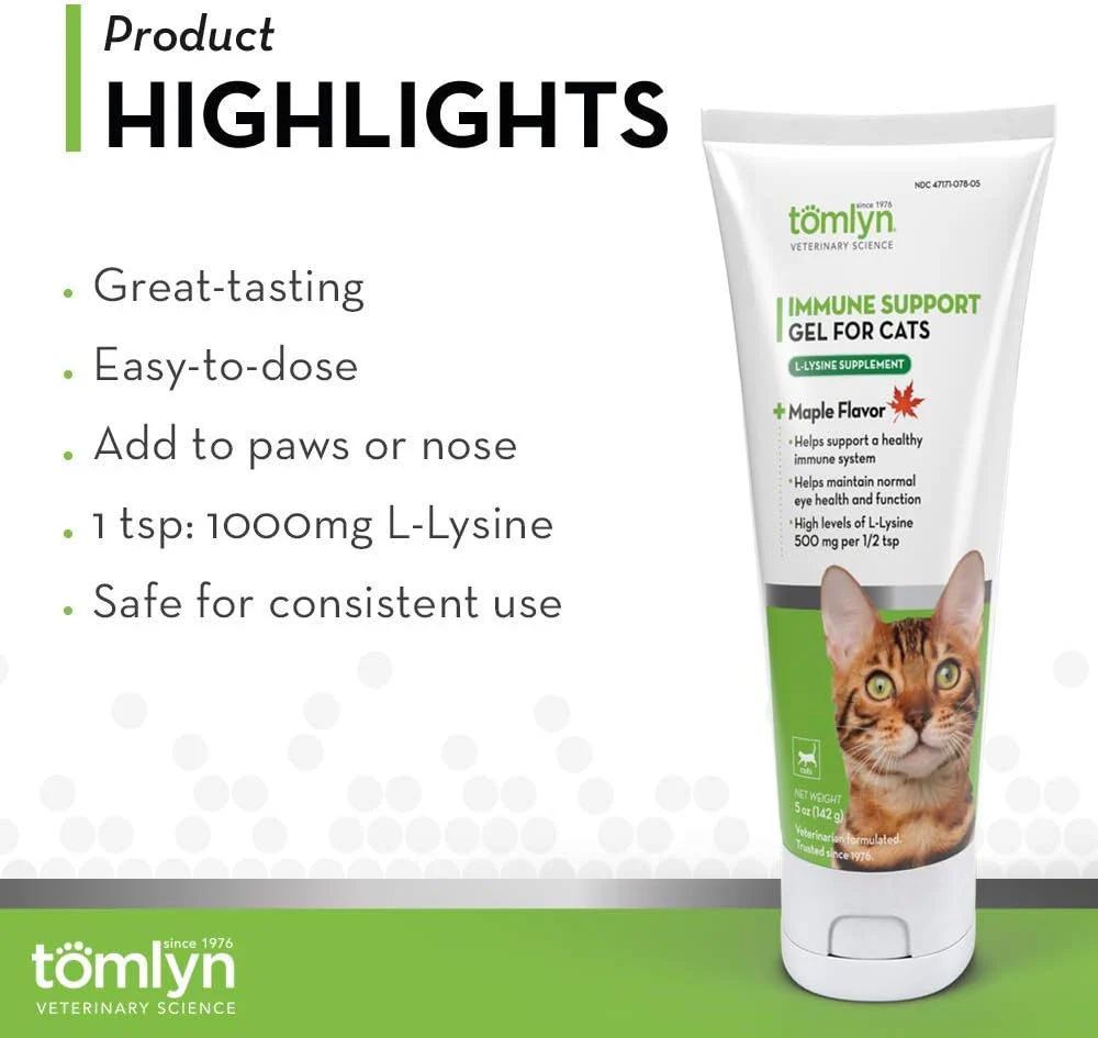 L-Lysine Immune Support Gel for Cats & Kittens - Image 3