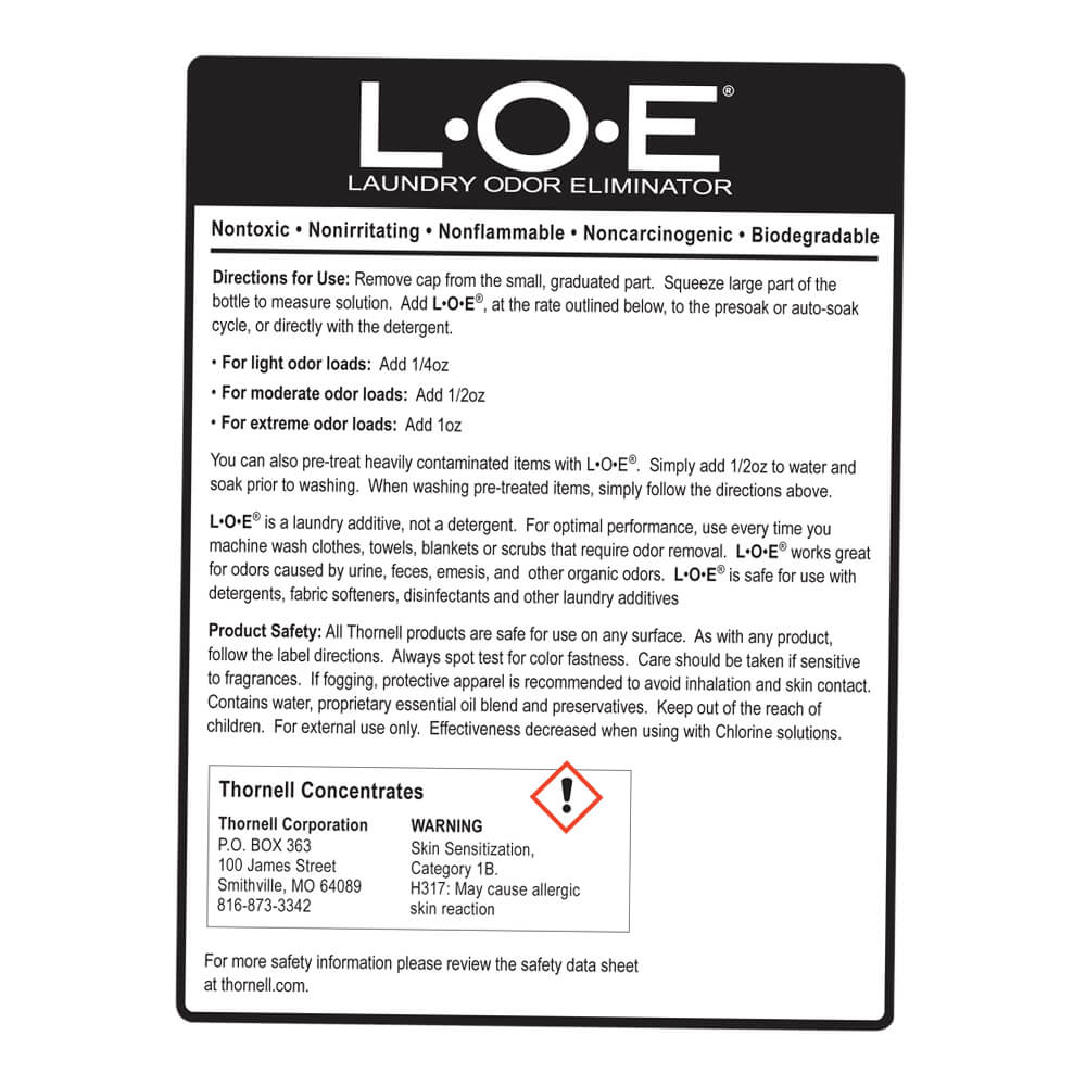 L.O.E. Laundry Odor Eliminator, Concentrate - Image 7