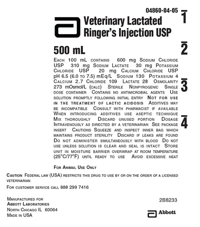 Rx Lactated Ringer's Electrolyte Injection Solution - Image 2