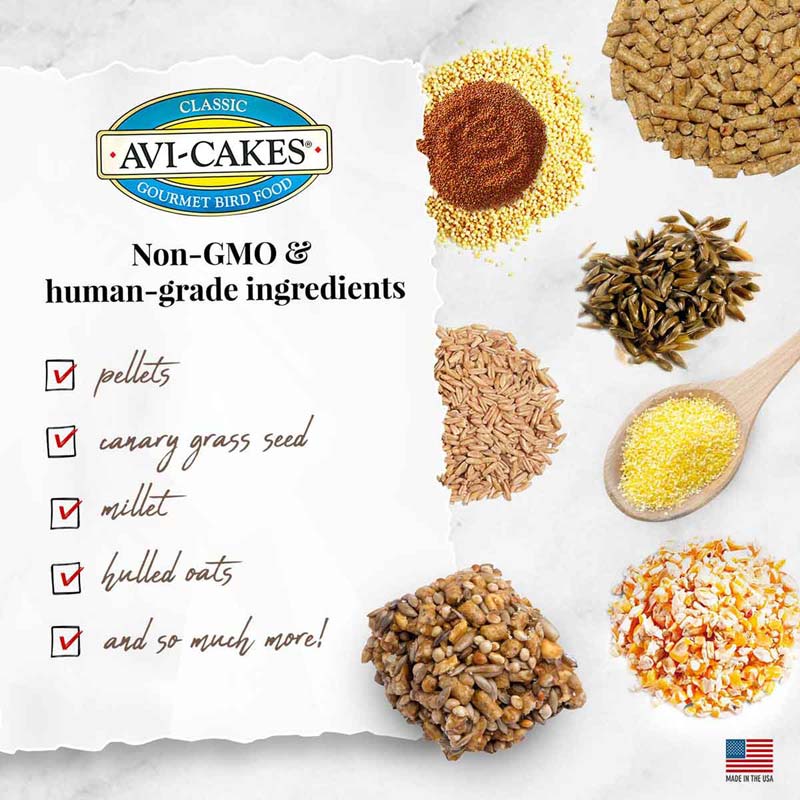 Lafeber Classic Avi-Cakes for Macaw & Cockatoo, 1 lb bag - Image 4