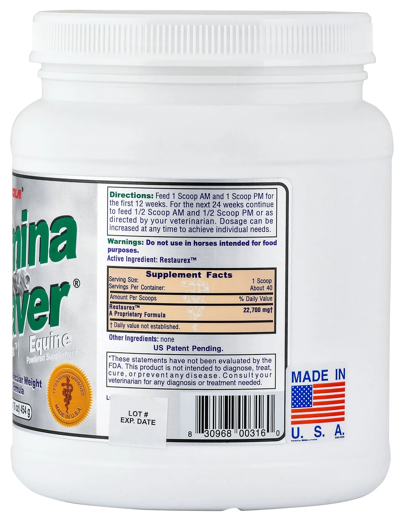 LaminaSaver (Restaurexâ„¢) Equine Powder Supplement - Image 6