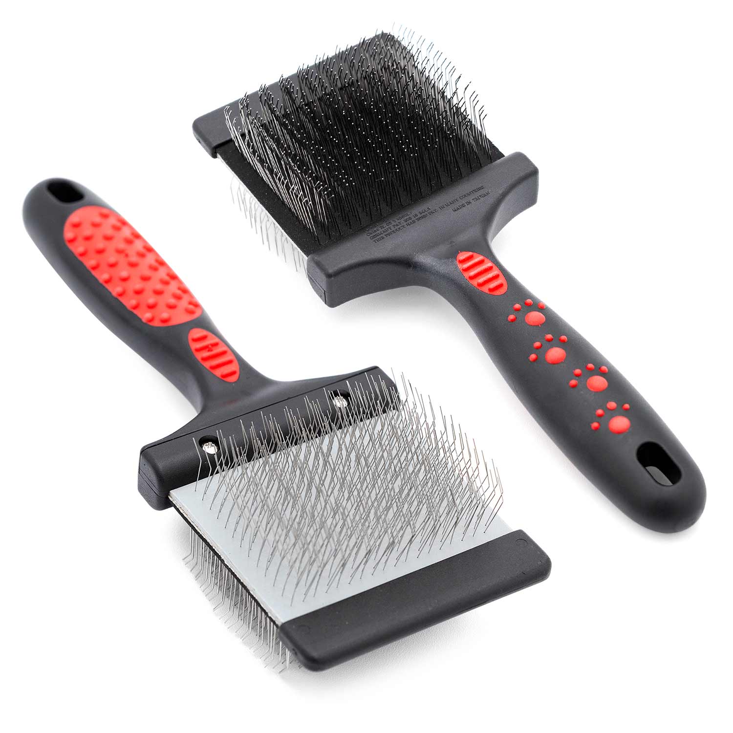 Jeffers Double-Sided Flex Head Pet Grooming Slicker Brush - Image 4