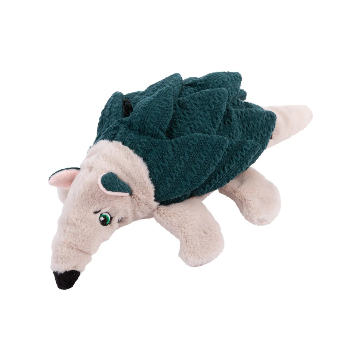 KONG Layerz Forage Animal Plush Dog Toy – Treat Puzzle with Squeaker & Crinkle