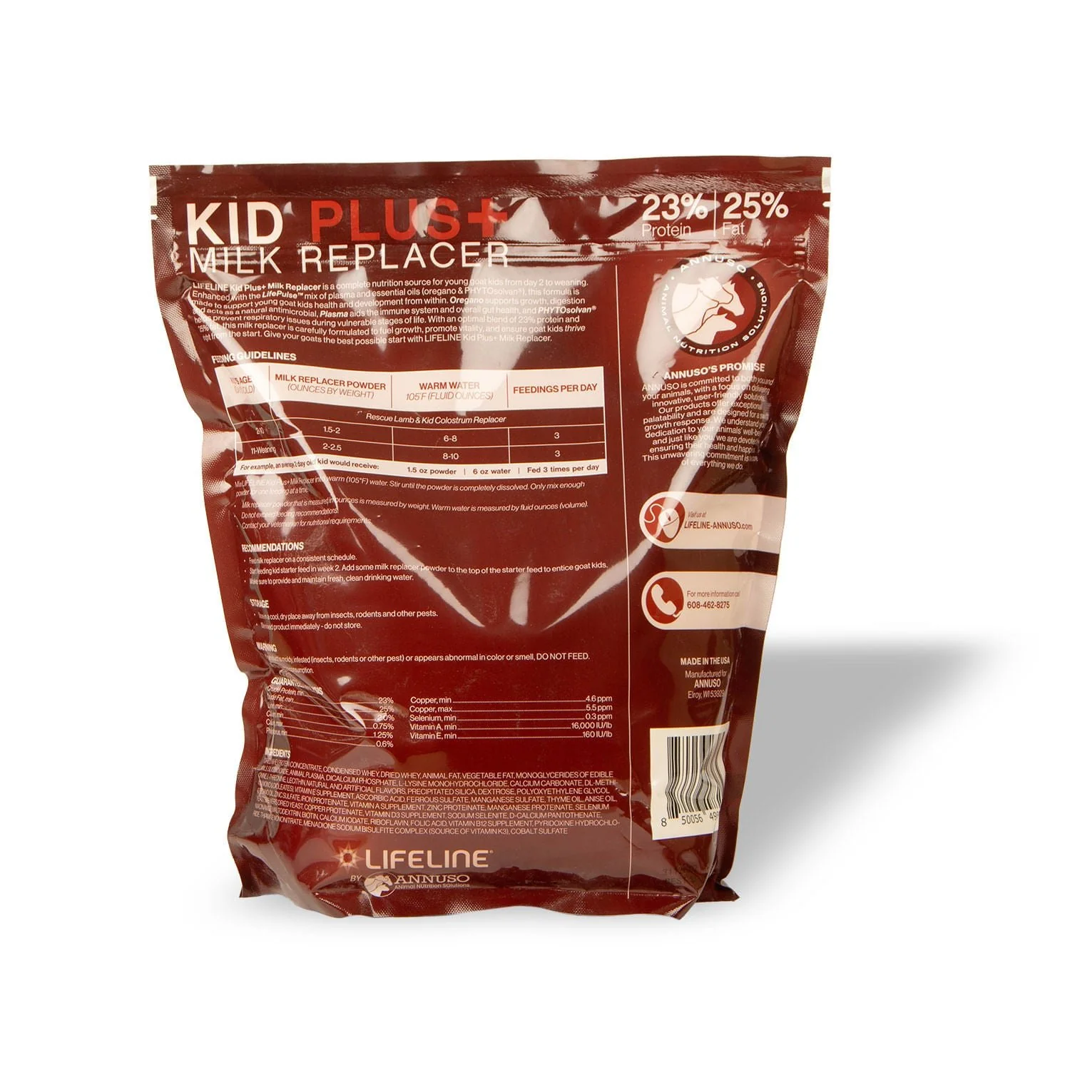 LIFELINE Kid Plus 23:25 Milk Replacer - Image 2