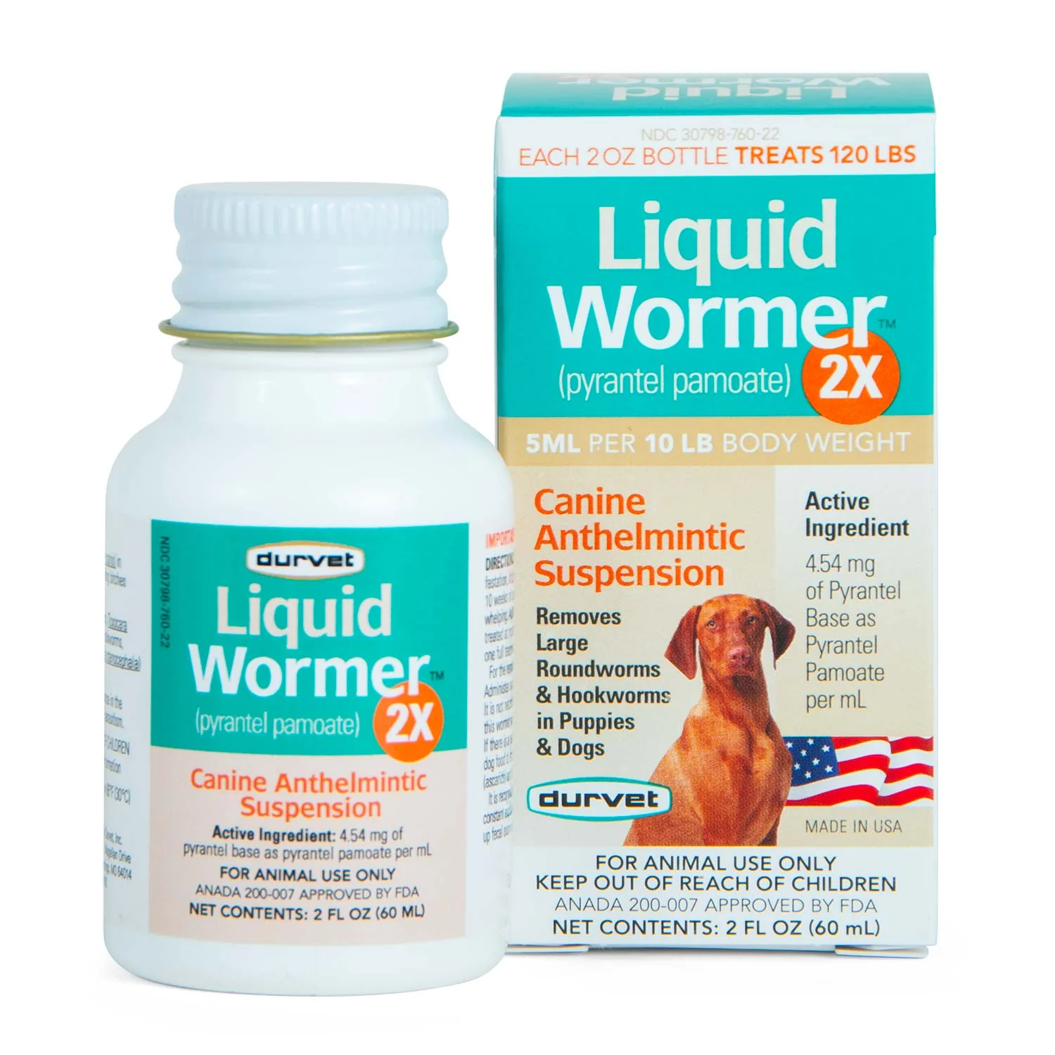 Durvet Liquid Wormer 2X for Dogs - Image 9