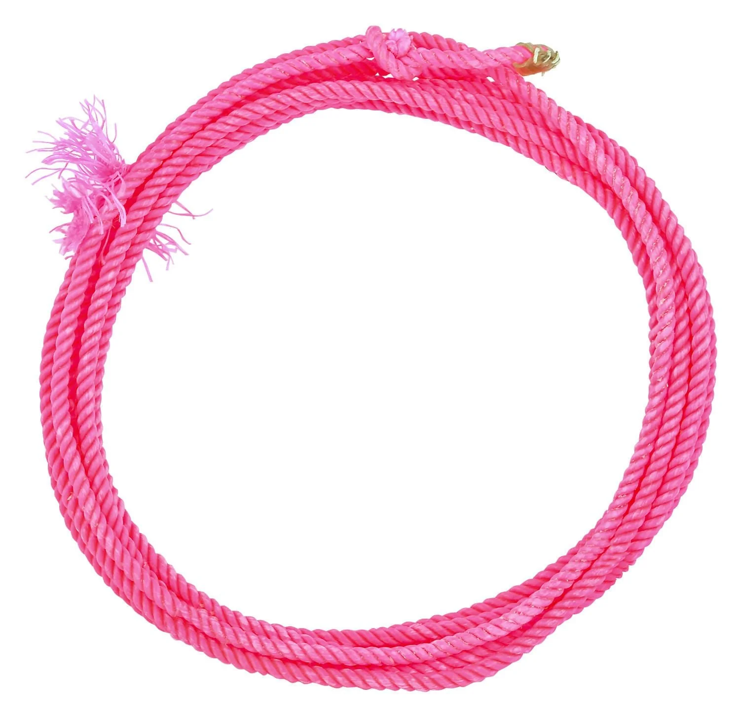 Mustang Little Looper Kids Rope with Rawhide Burner - Image 7
