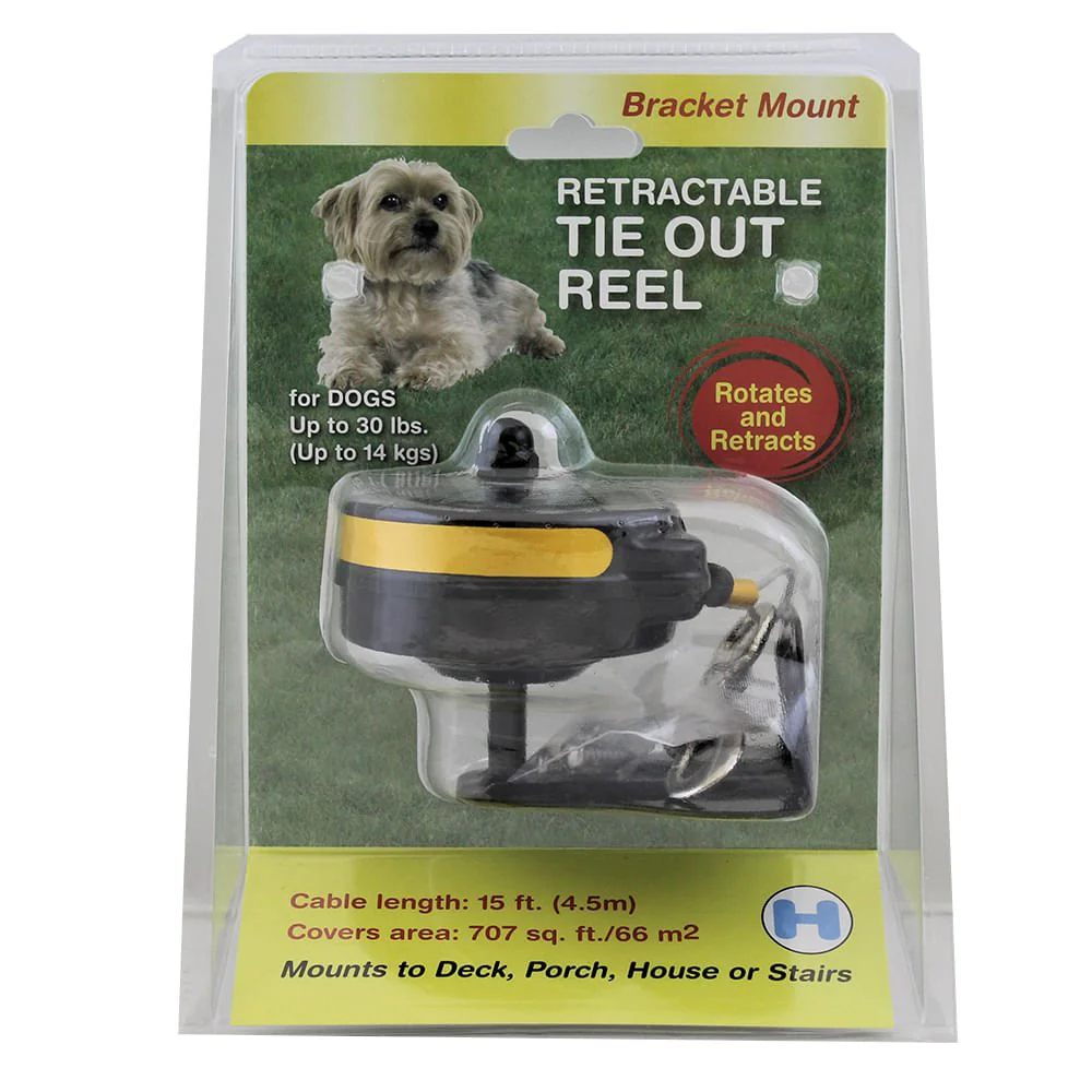 Lixit Bracket Mount Retractable Tie Out Reel for Dogs - Image 9