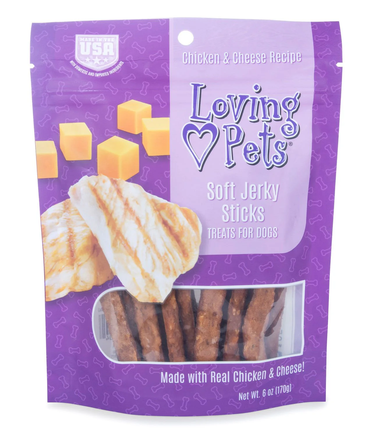Loving Pets Soft Jerky Dog Treats, 6 oz - Image 5
