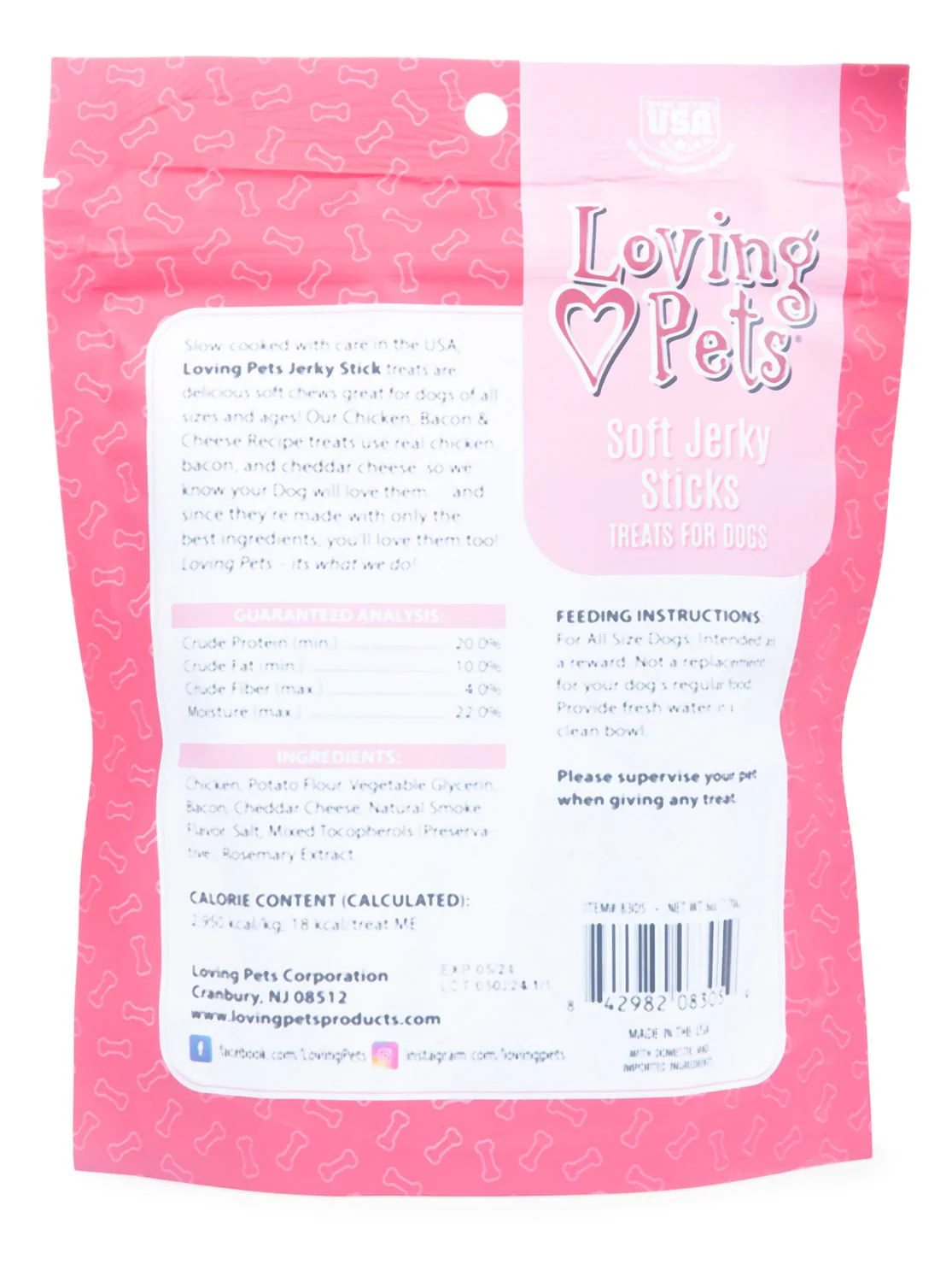 Loving Pets Soft Jerky Dog Treats, 6 oz - Image 8