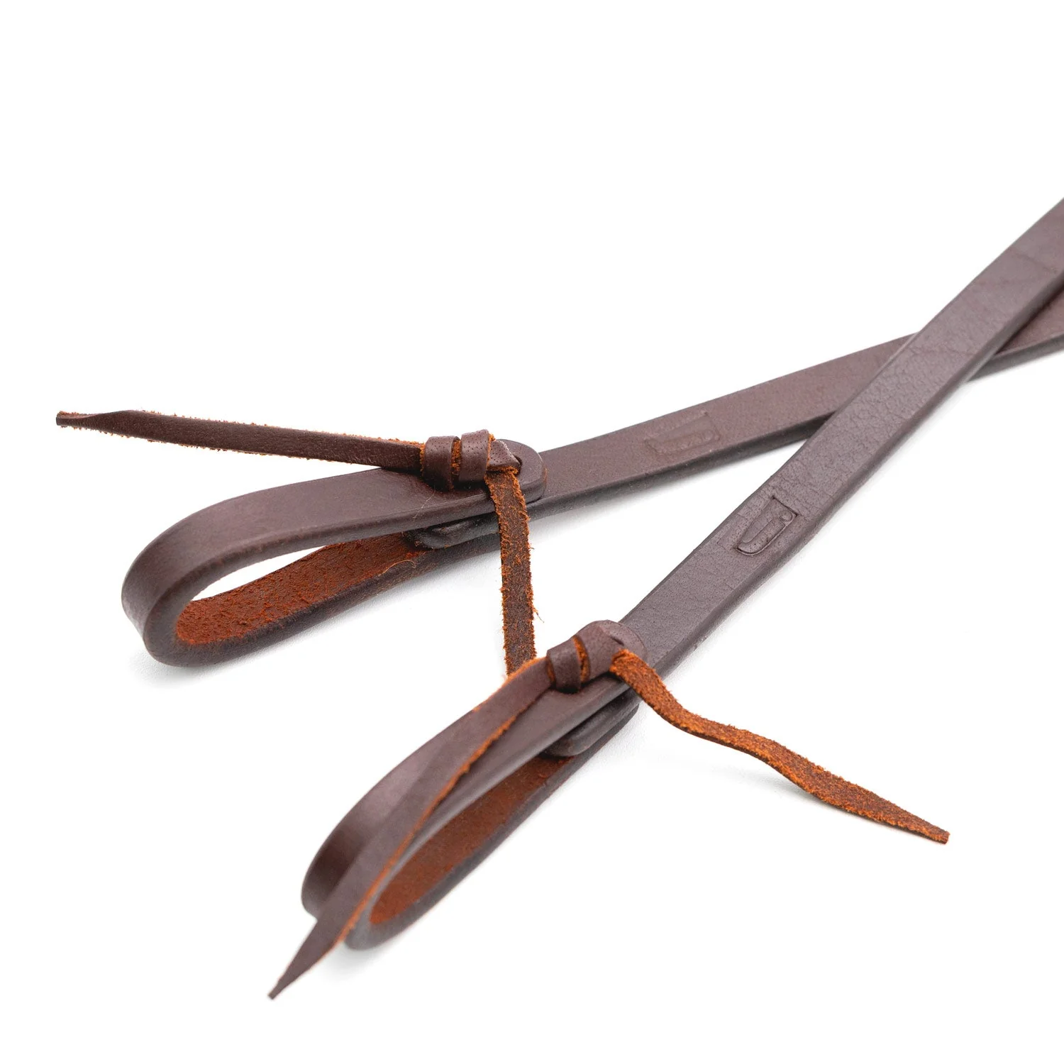 Jeffers LuxeLeather Heavy Oiled Split Reins for Horses - Image 3