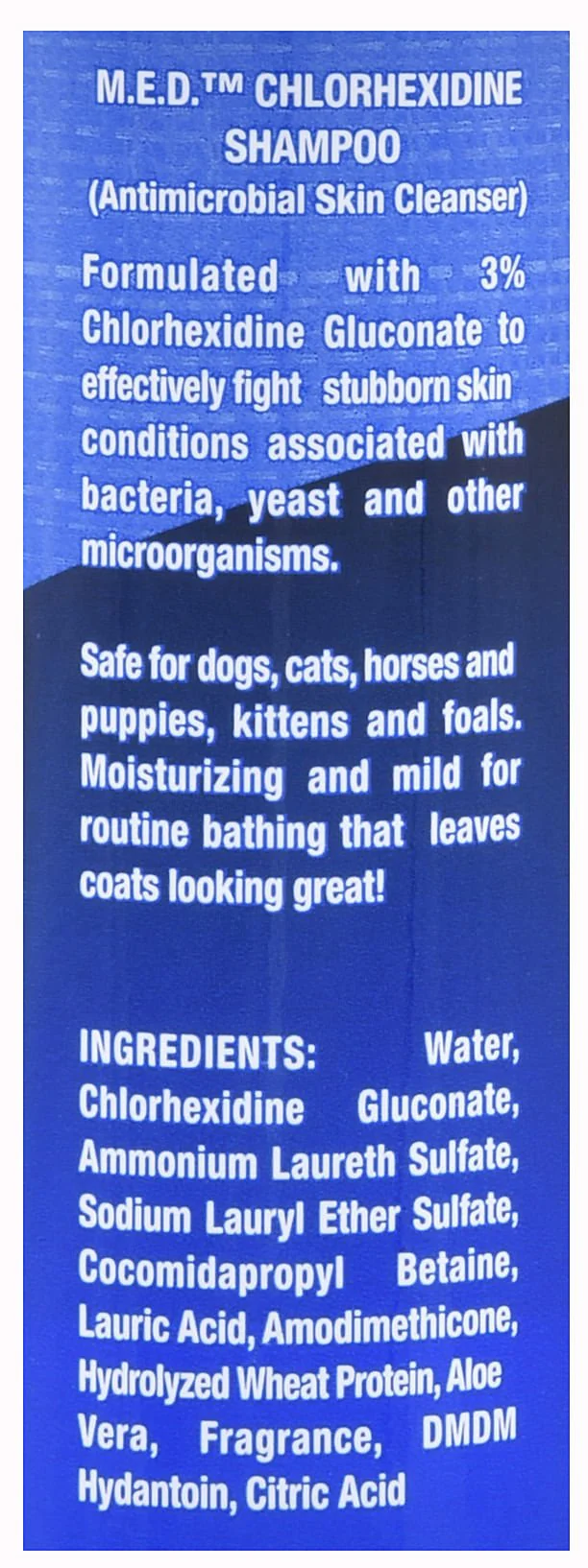 M.E.D. 3% Chlorhexidine Shampoo - Image 3